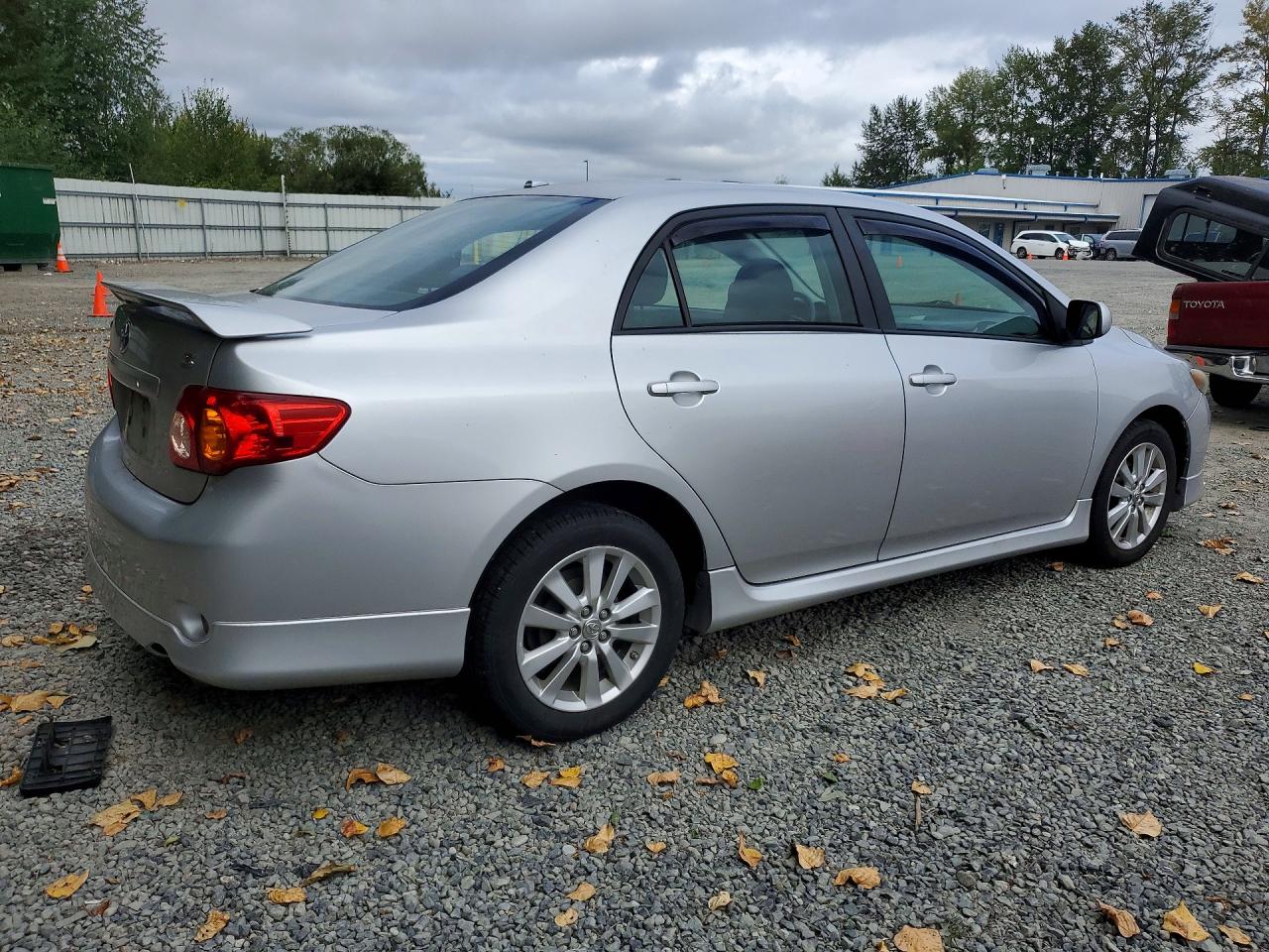 2009 Toyota Corolla S Silver vin: 1NXBU40EX9Z158055