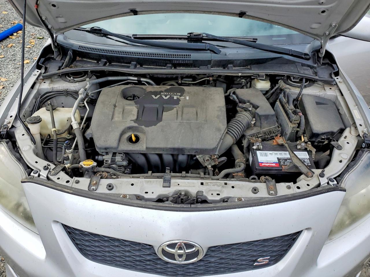 2009 Toyota Corolla S Silver vin: 1NXBU40EX9Z158055