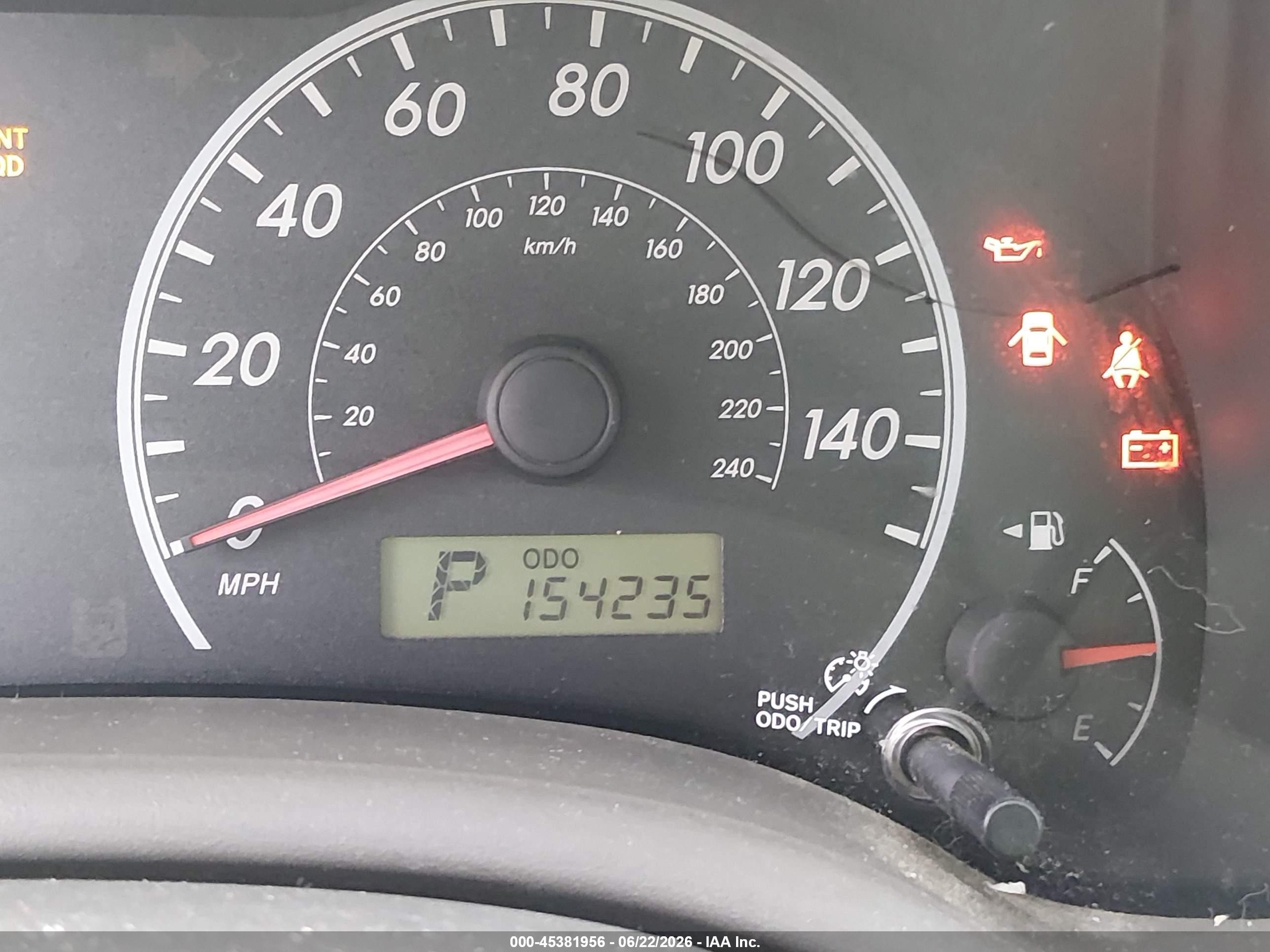 2010 Toyota Corolla Le Red vin: 1NXBU4EE0AZ208698