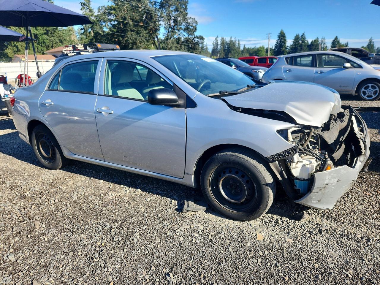 2010 Toyota Corolla Base Серебряный vin: 1NXBU4EE0AZ211004