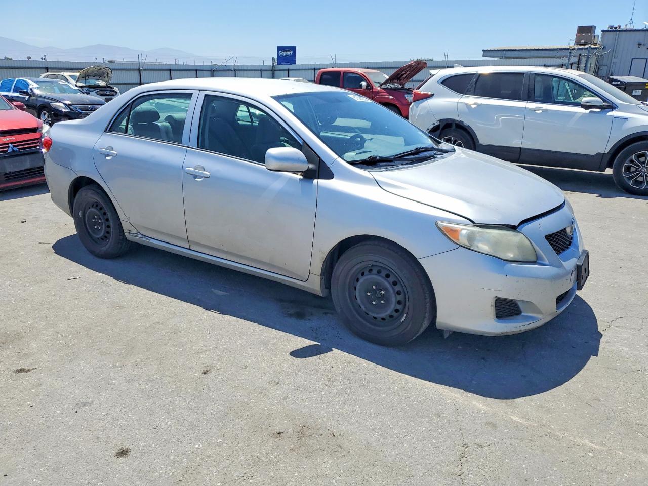 2010 Toyota Corolla Le Silver vin: 1NXBU4EE0AZ225775