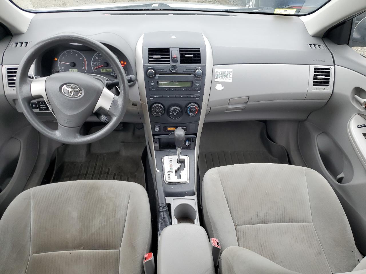 2010 Toyota Corolla Le Silver vin: 1NXBU4EE0AZ240857