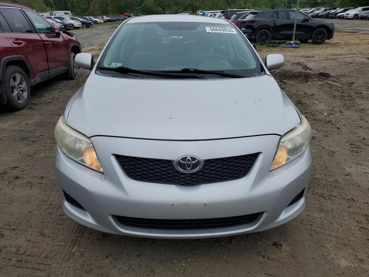 2010 Toyota Corolla Le Silver vin: 1NXBU4EE0AZ240857
