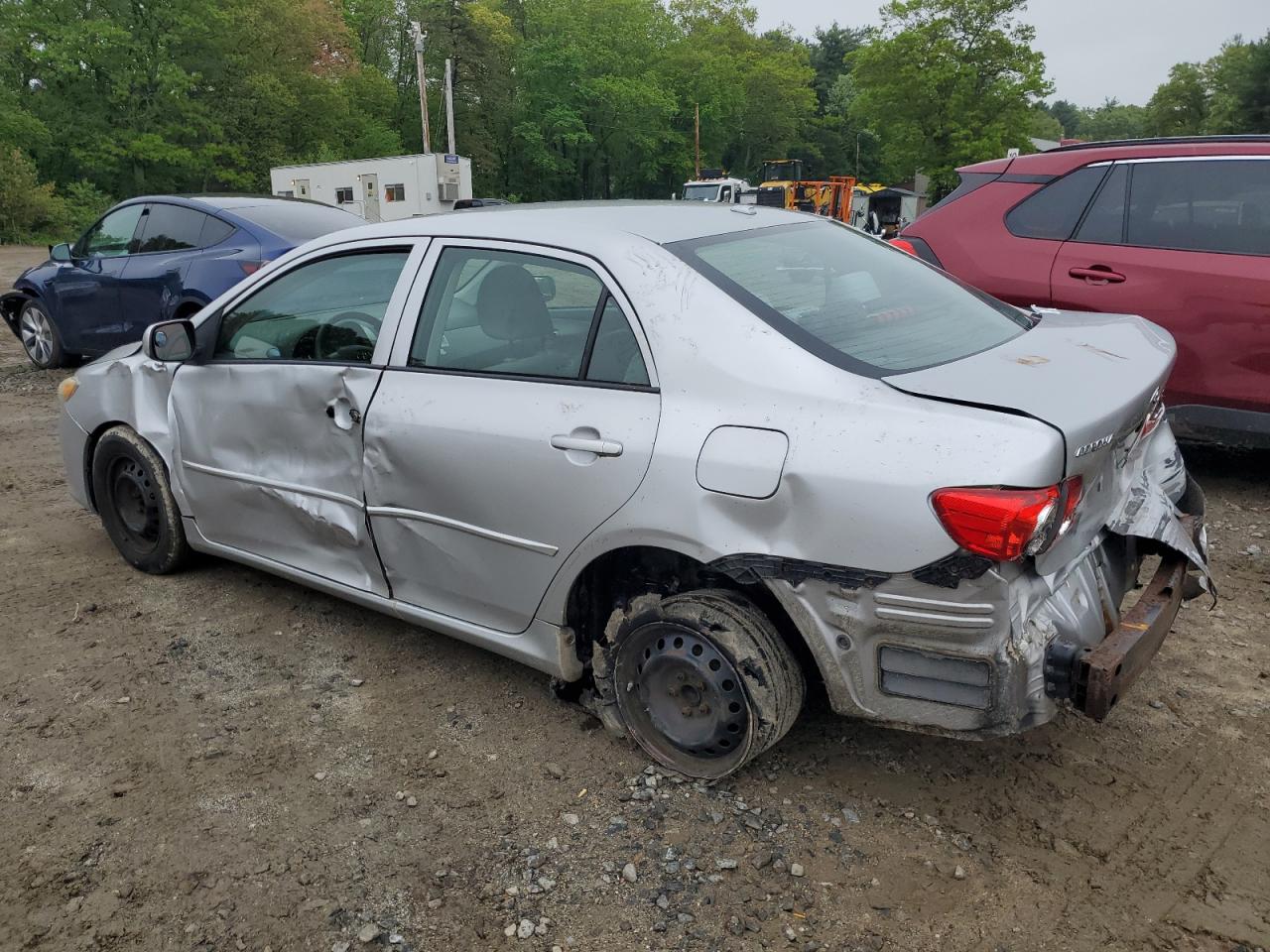 2010 Toyota Corolla Le Silver vin: 1NXBU4EE0AZ240857