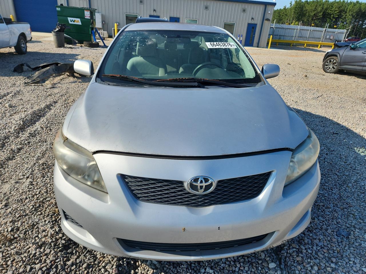 2010 Toyota Corolla Le Серебряный vin: 1NXBU4EE0AZ243032