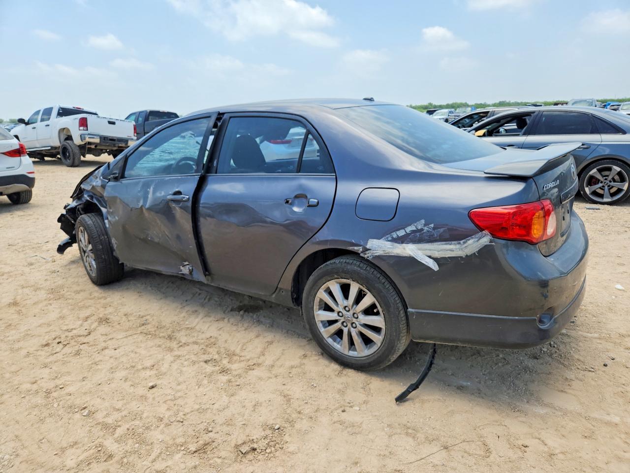2010 Toyota Corolla S Gray vin: 1NXBU4EE0AZ255908