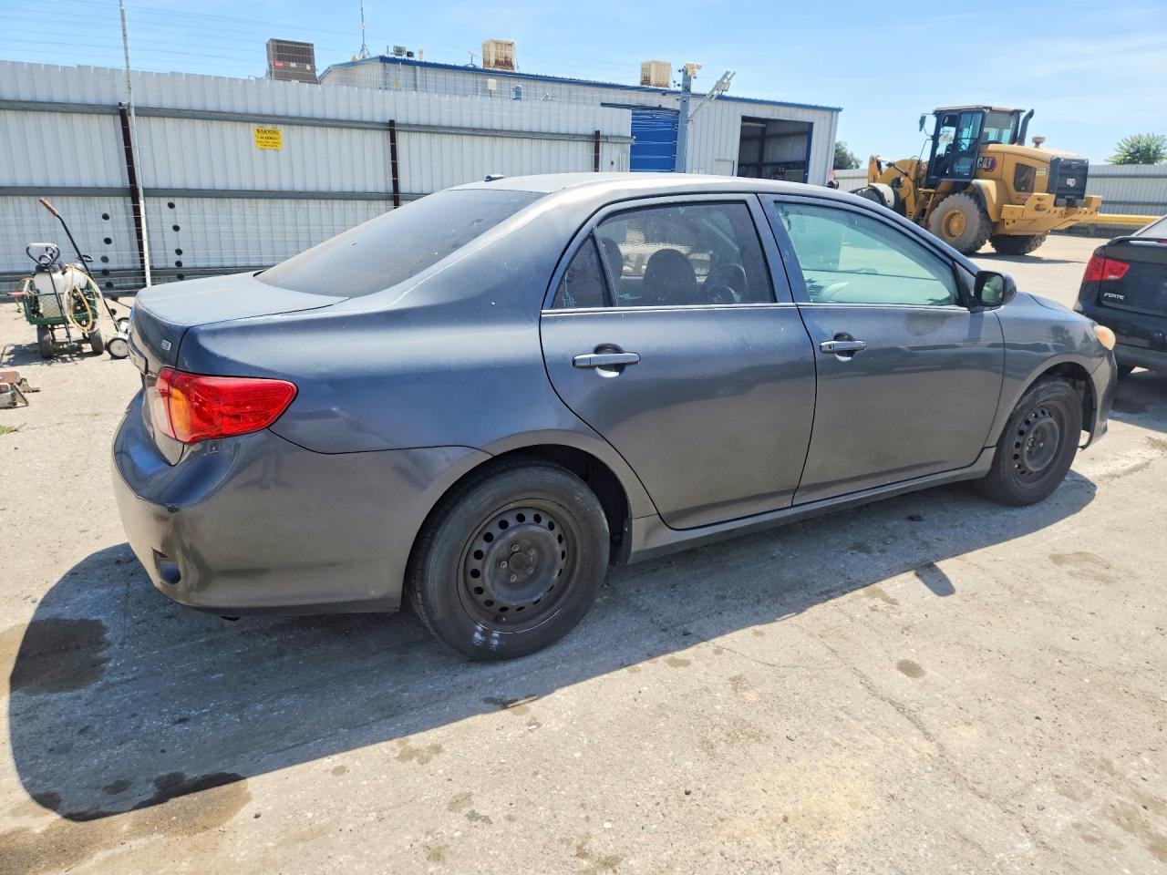 2010 Toyota Corolla Le Gray vin: 1NXBU4EE0AZ256346