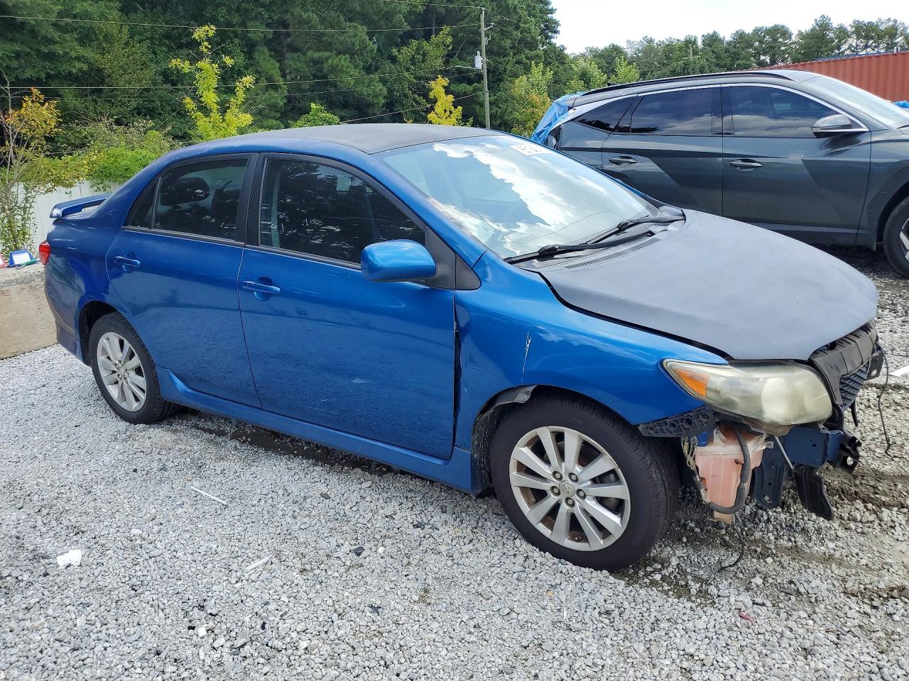 2010 Toyota Corolla S Blue vin: 1NXBU4EE0AZ276497