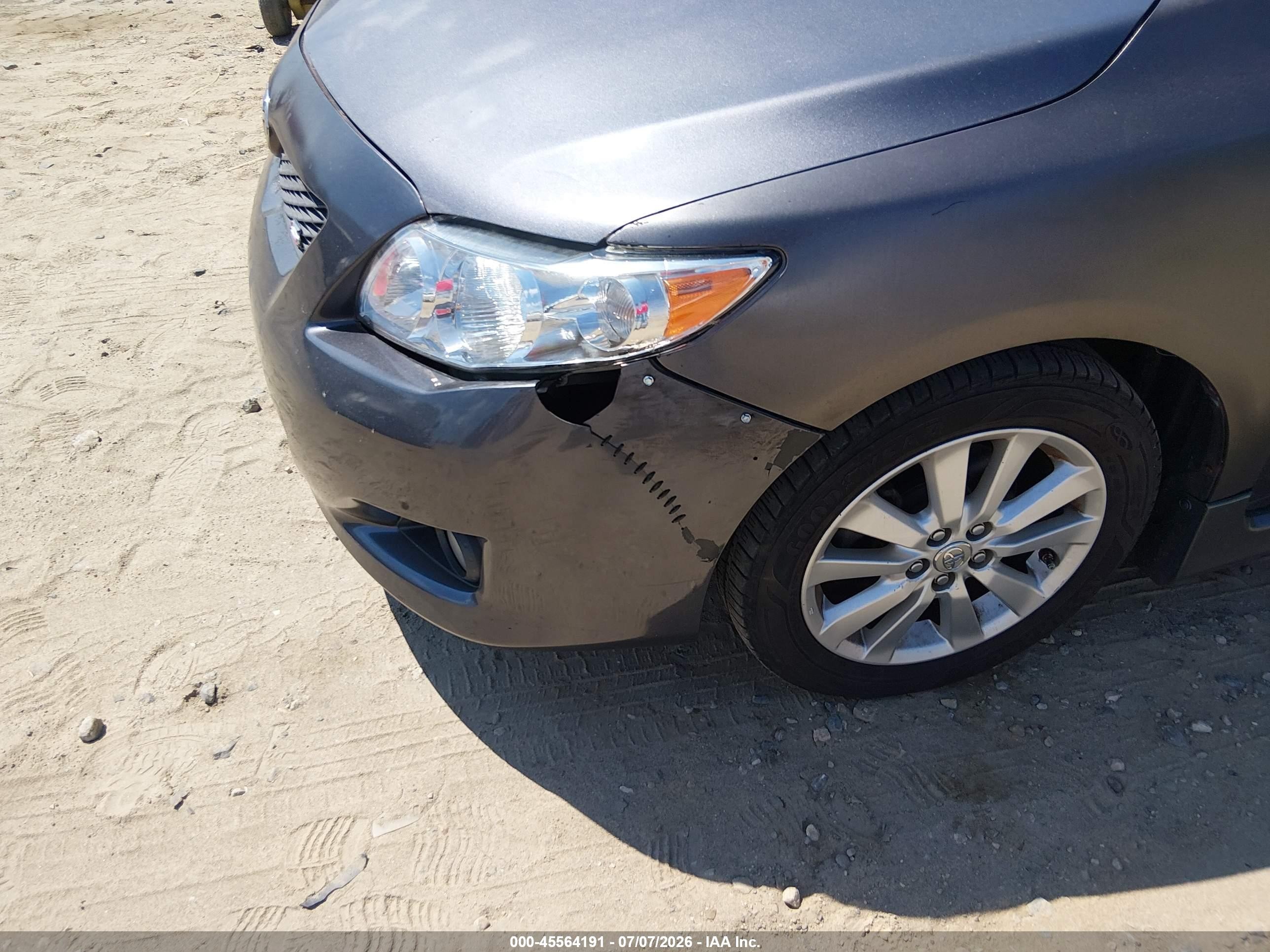 2010 Toyota Corolla S Gray vin: 1NXBU4EE0AZ283630