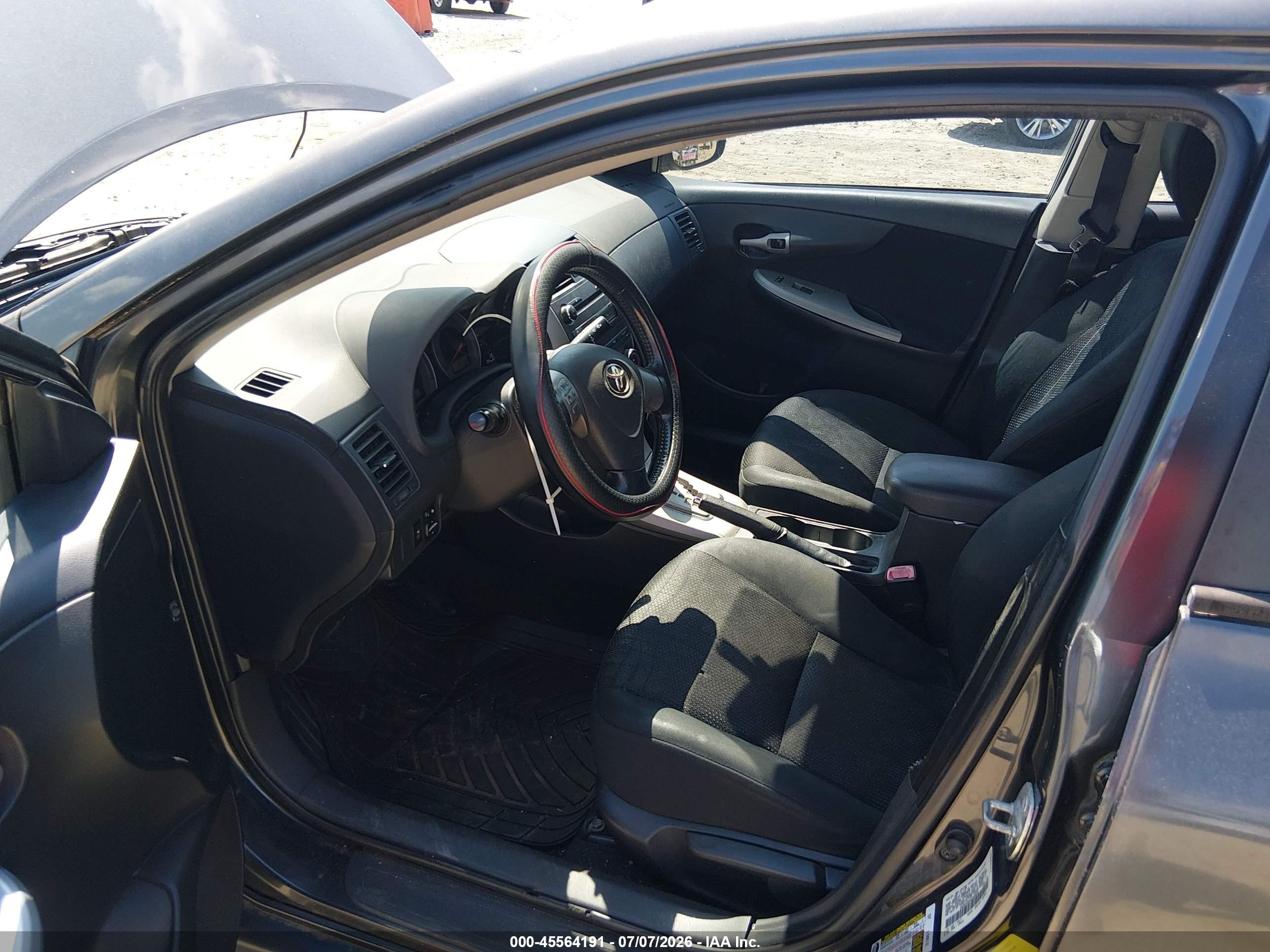 2010 Toyota Corolla S Gray vin: 1NXBU4EE0AZ283630