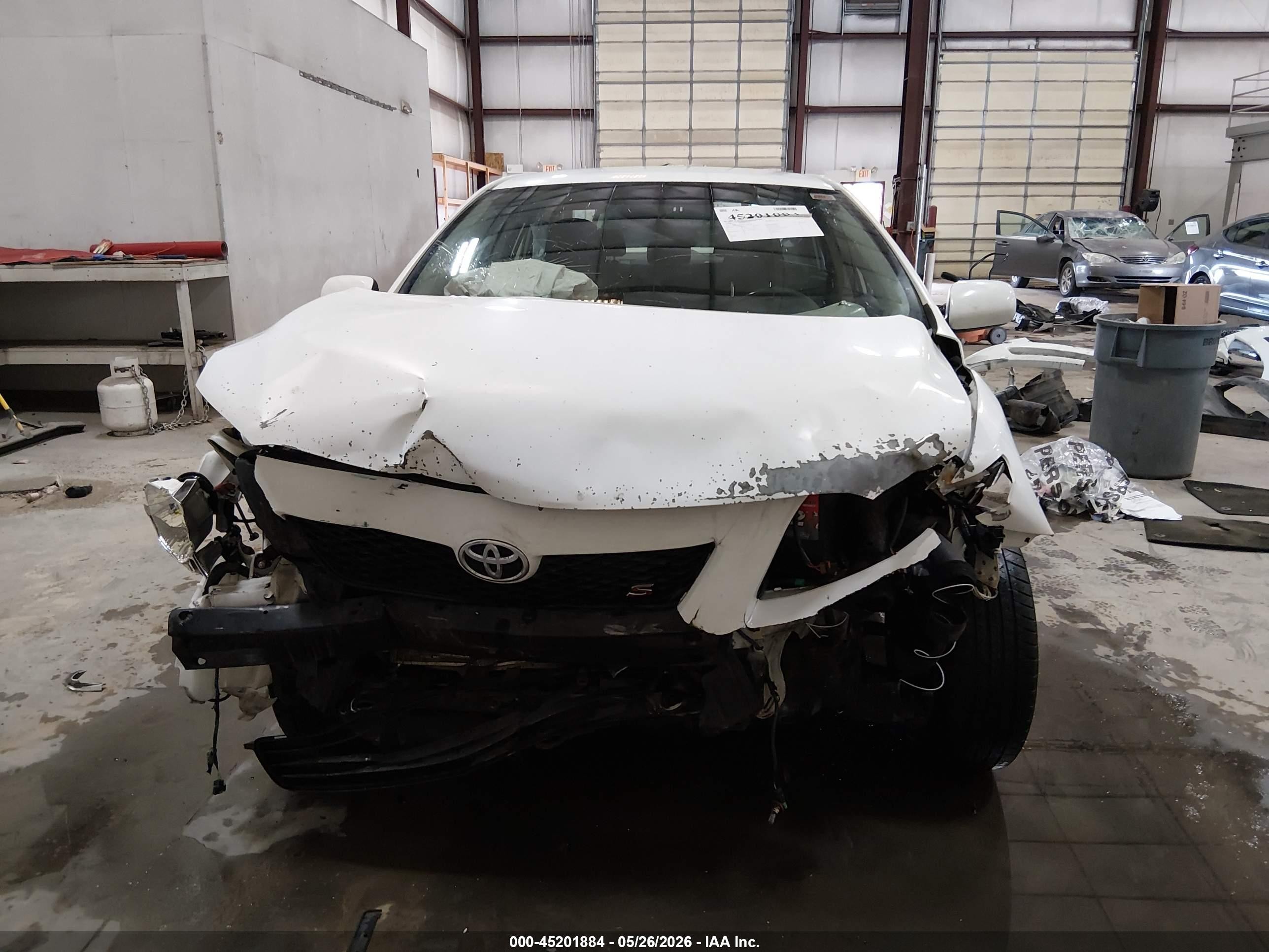 2010 Toyota Corolla S White vin: 1NXBU4EE0AZ289749