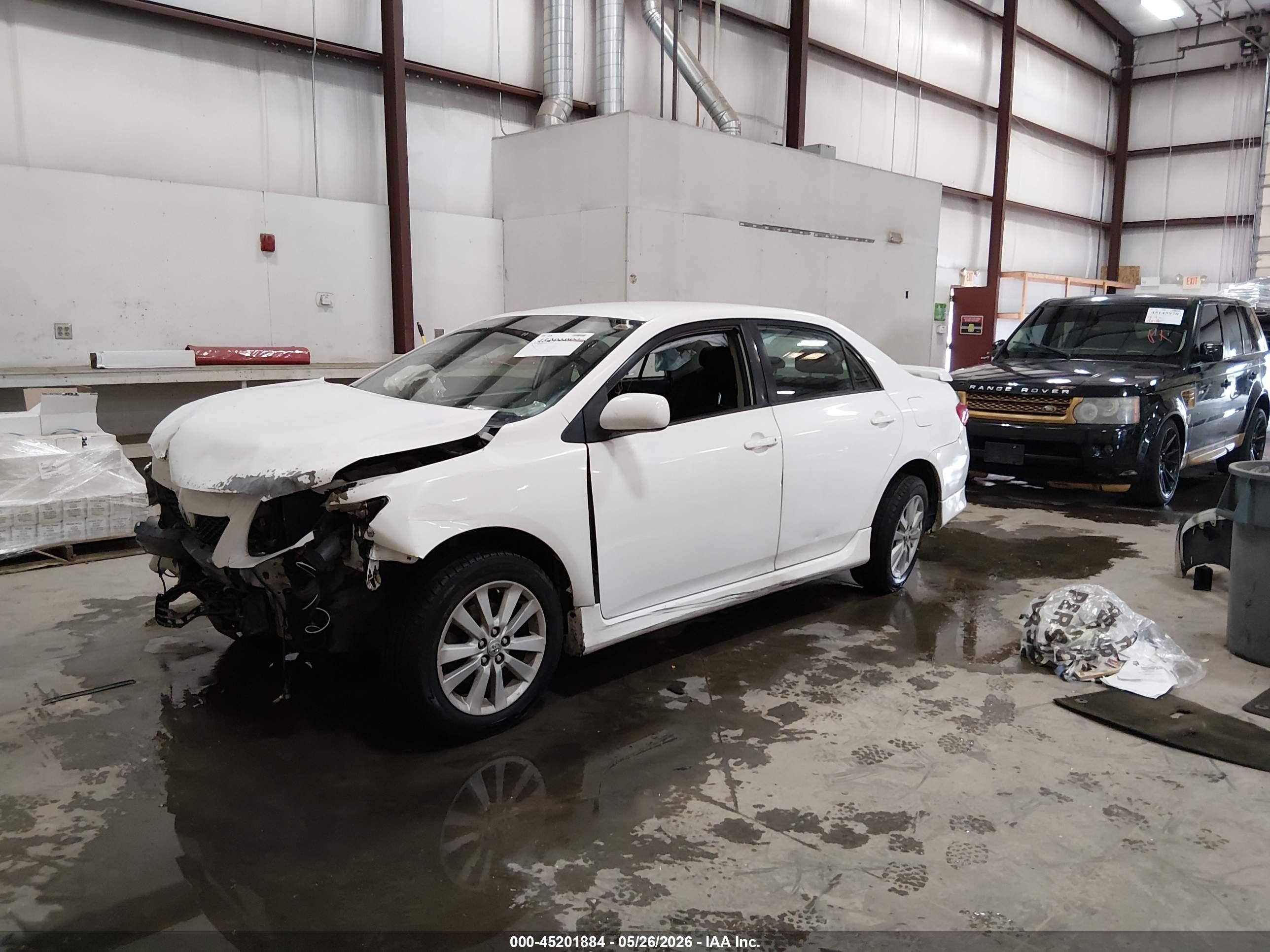 2010 Toyota Corolla S White vin: 1NXBU4EE0AZ289749