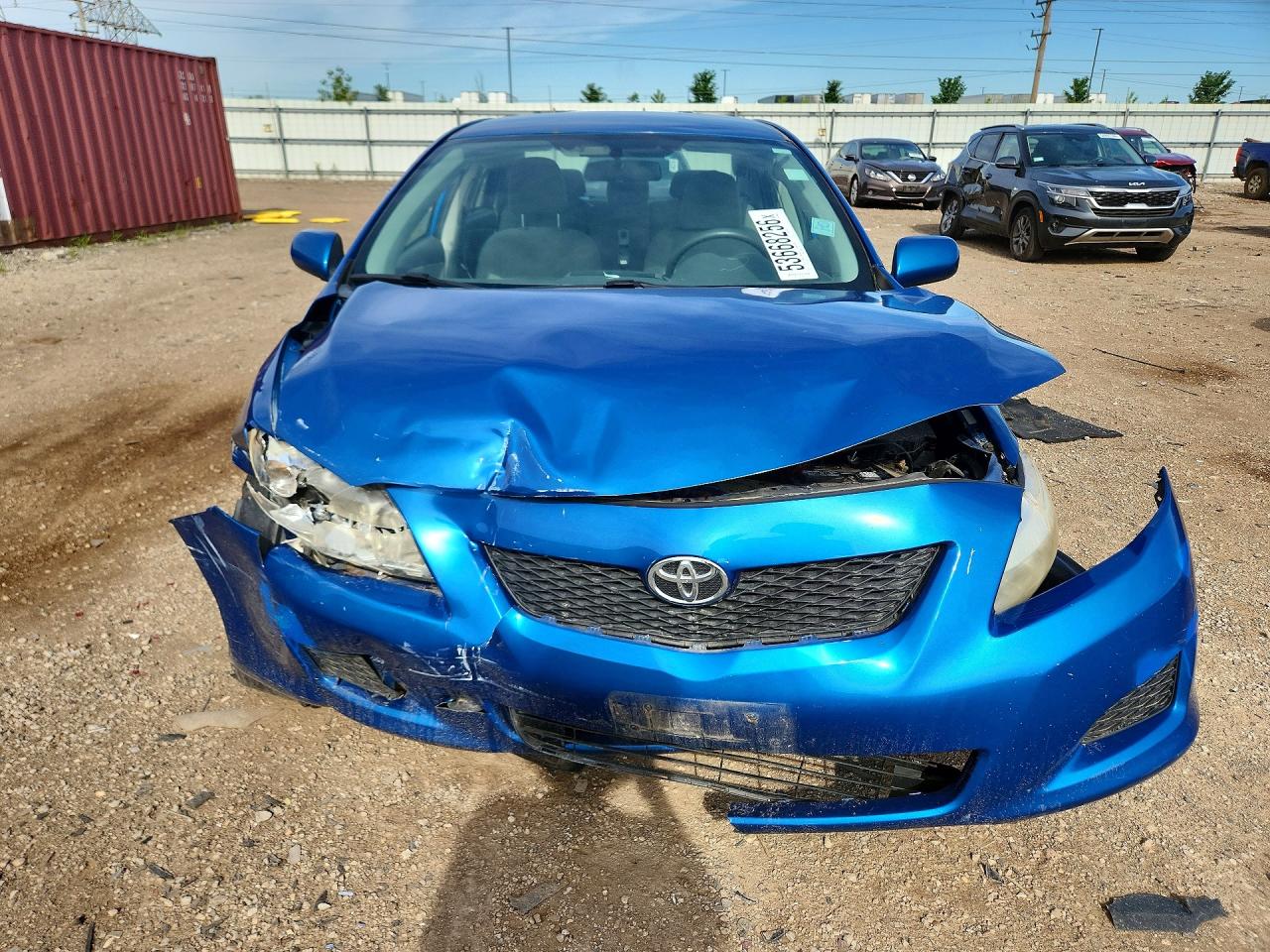 2010 Toyota Corolla Le Синий vin: 1NXBU4EE0AZ304881