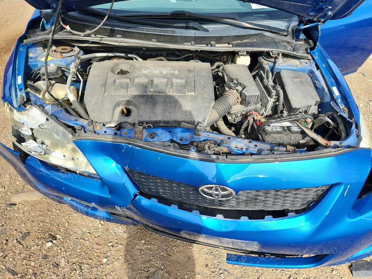 2010 Toyota Corolla Le Синий vin: 1NXBU4EE0AZ304881