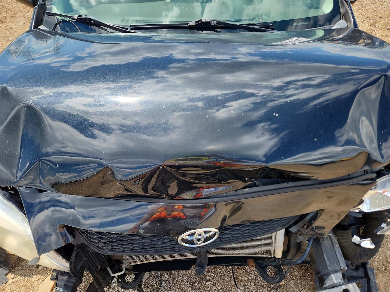 2010 Toyota Corolla Le Black vin: 1NXBU4EE0AZ313354