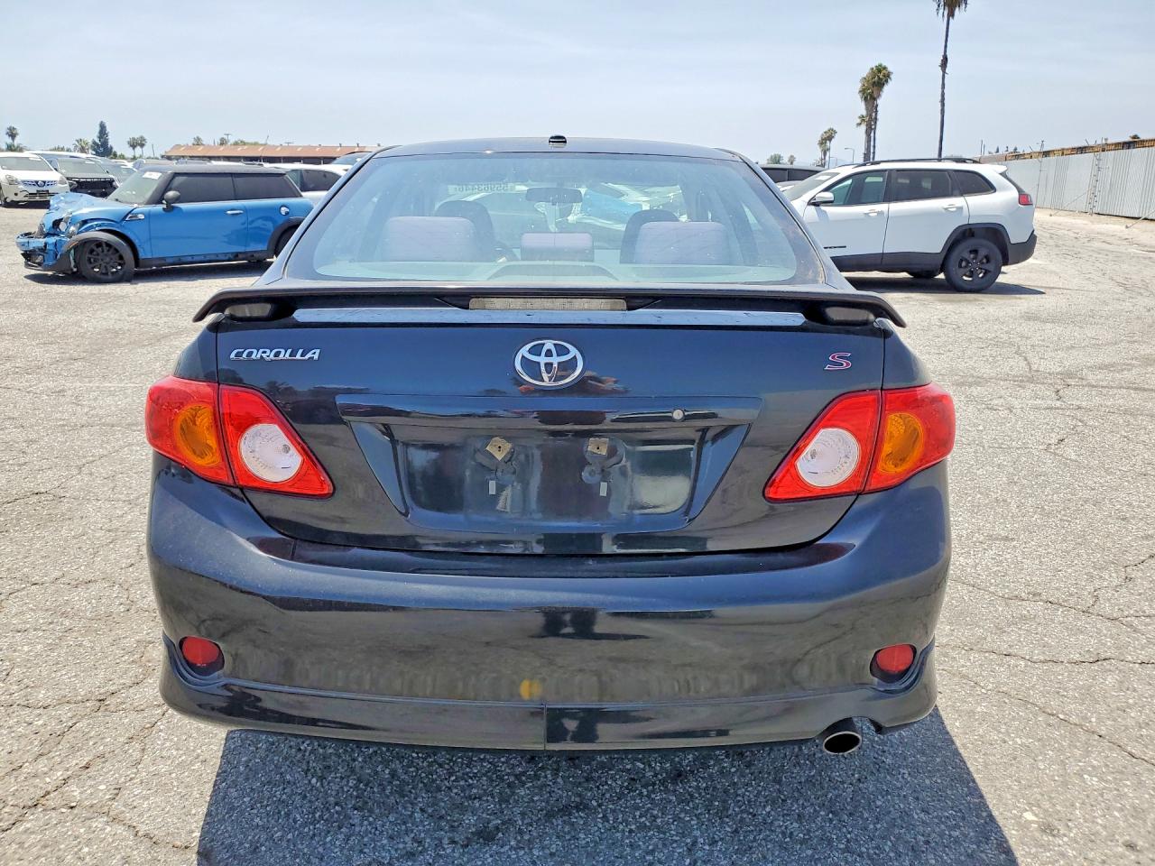2010 Toyota Corolla S Black vin: 1NXBU4EE0AZ317288
