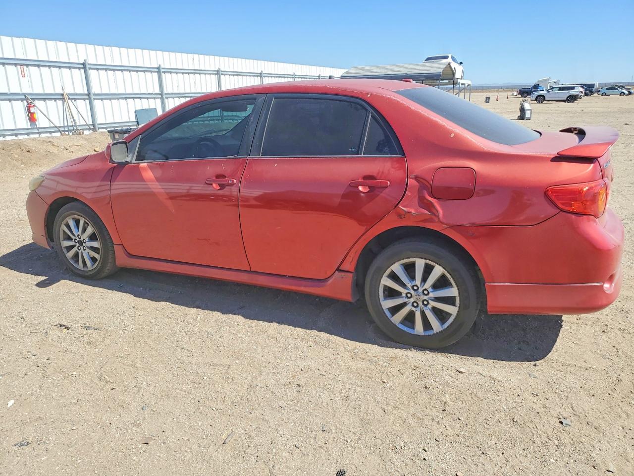 2010 Toyota Corolla S Red vin: 1NXBU4EE0AZ319915