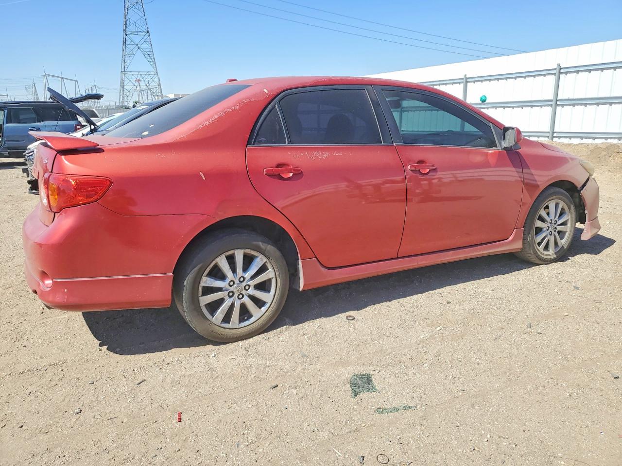 2010 Toyota Corolla S Red vin: 1NXBU4EE0AZ319915