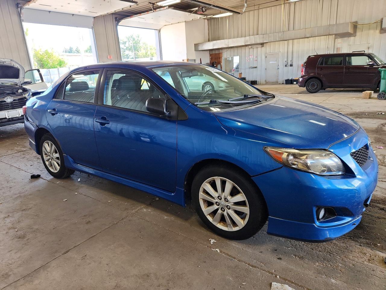 2010 Toyota Corolla S Blue vin: 1NXBU4EE0AZ335726
