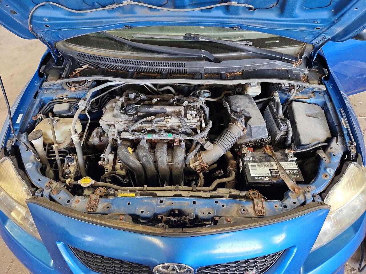 2010 Toyota Corolla S Blue vin: 1NXBU4EE0AZ335726