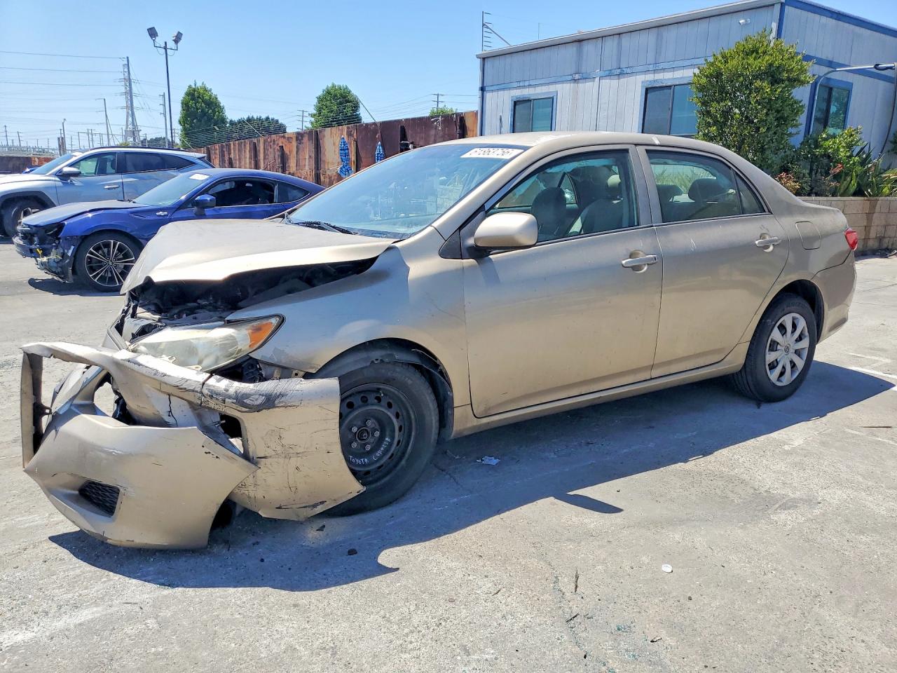 2010 Toyota Corolla Le Gold vin: 1NXBU4EE0AZ336763