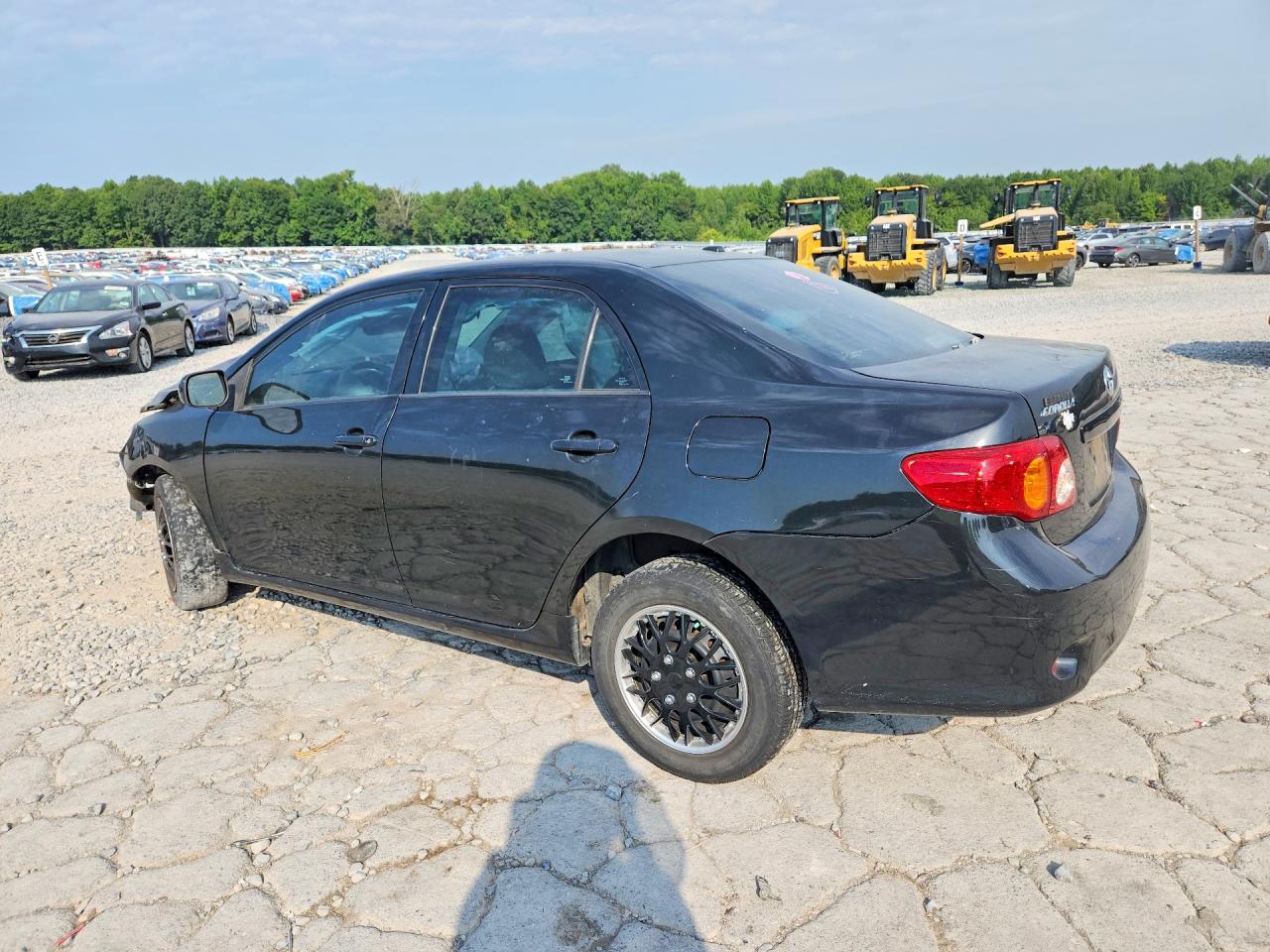 2010 Toyota Corolla Le Black vin: 1NXBU4EE0AZ344412