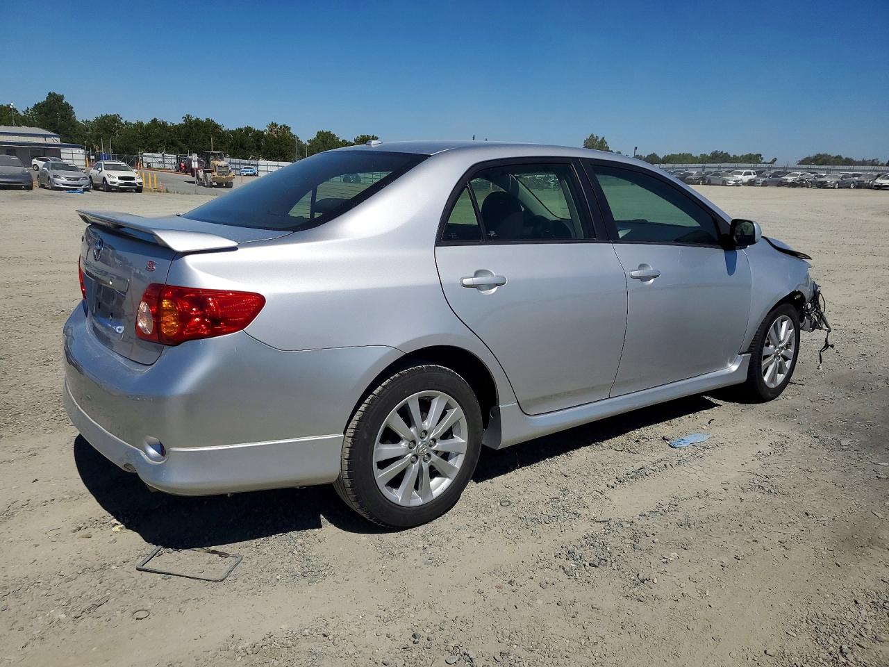 2010 Toyota Corolla S Silver vin: 1NXBU4EE0AZ351652