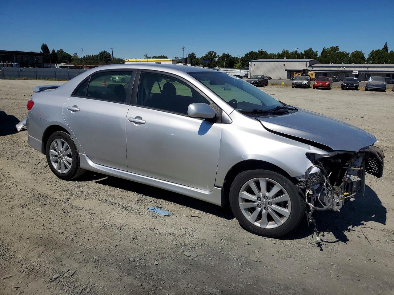 2010 Toyota Corolla S Silver vin: 1NXBU4EE0AZ351652