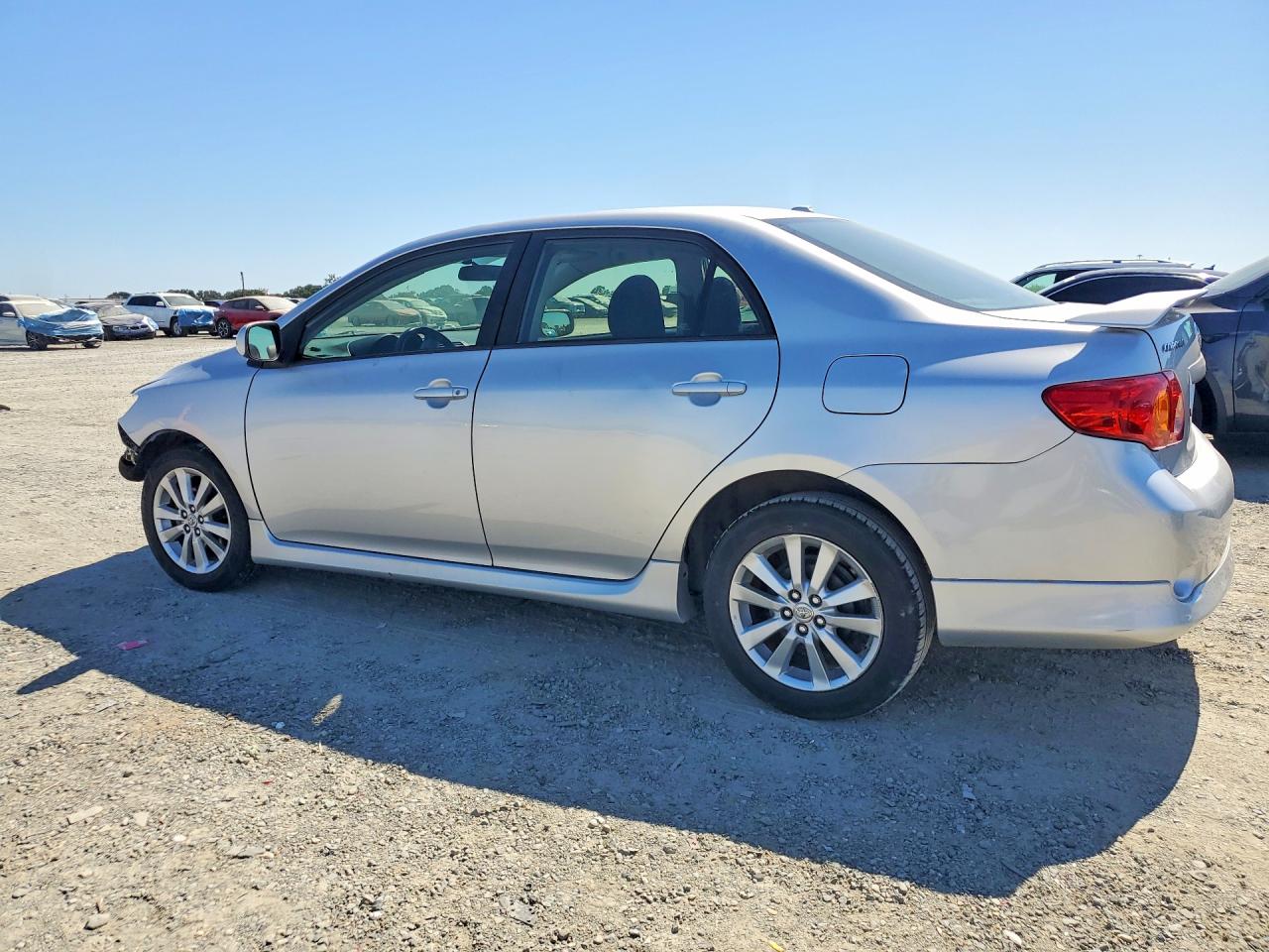 2010 Toyota Corolla S Silver vin: 1NXBU4EE0AZ351652