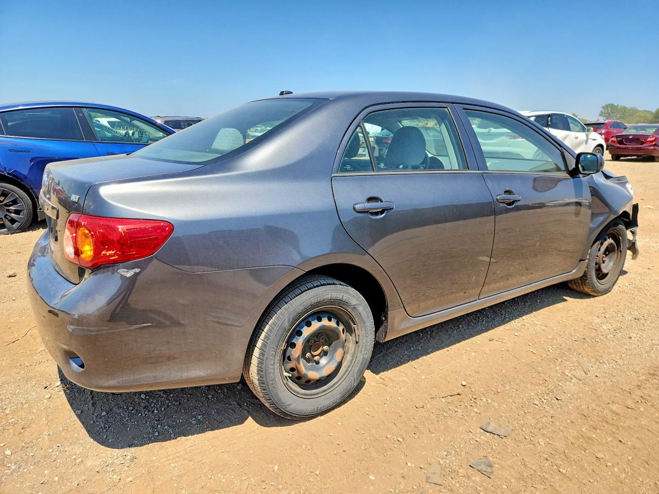 2010 Toyota Corolla Le Gray vin: 1NXBU4EE0AZ381024