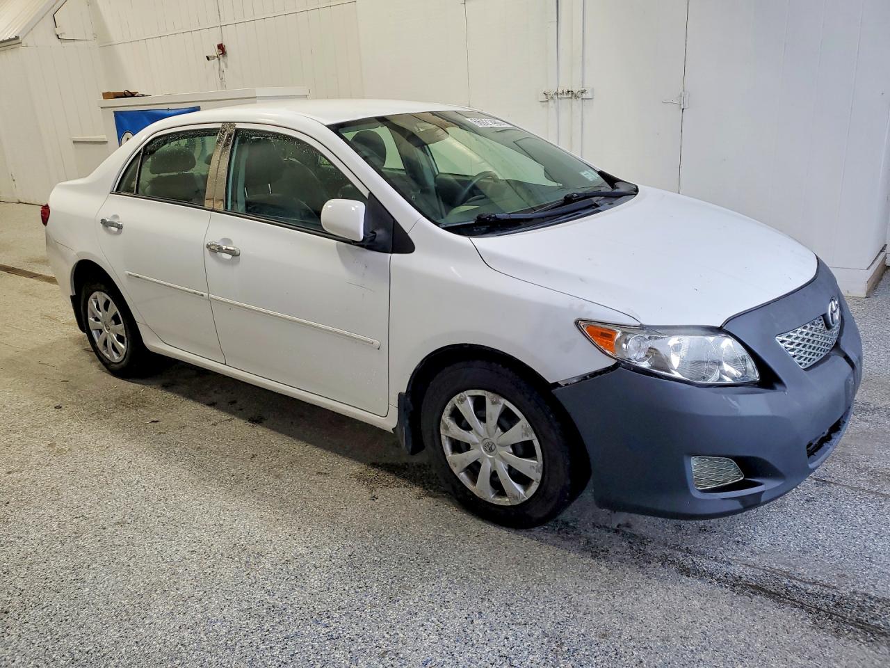 2010 Toyota Corolla Le White vin: 1NXBU4EE1AZ169717