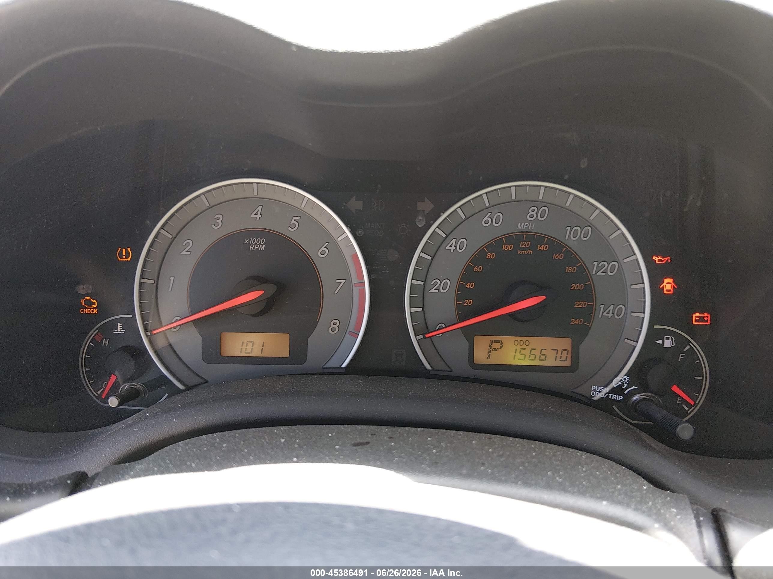 2010 Toyota Corolla S Красный vin: 1NXBU4EE1AZ169734