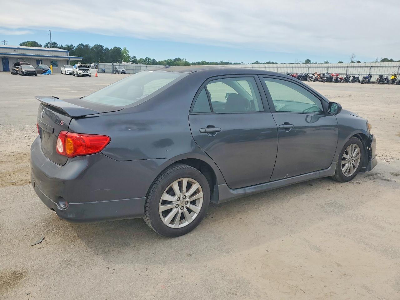 2010 Toyota Corolla S Gray vin: 1NXBU4EE1AZ187621