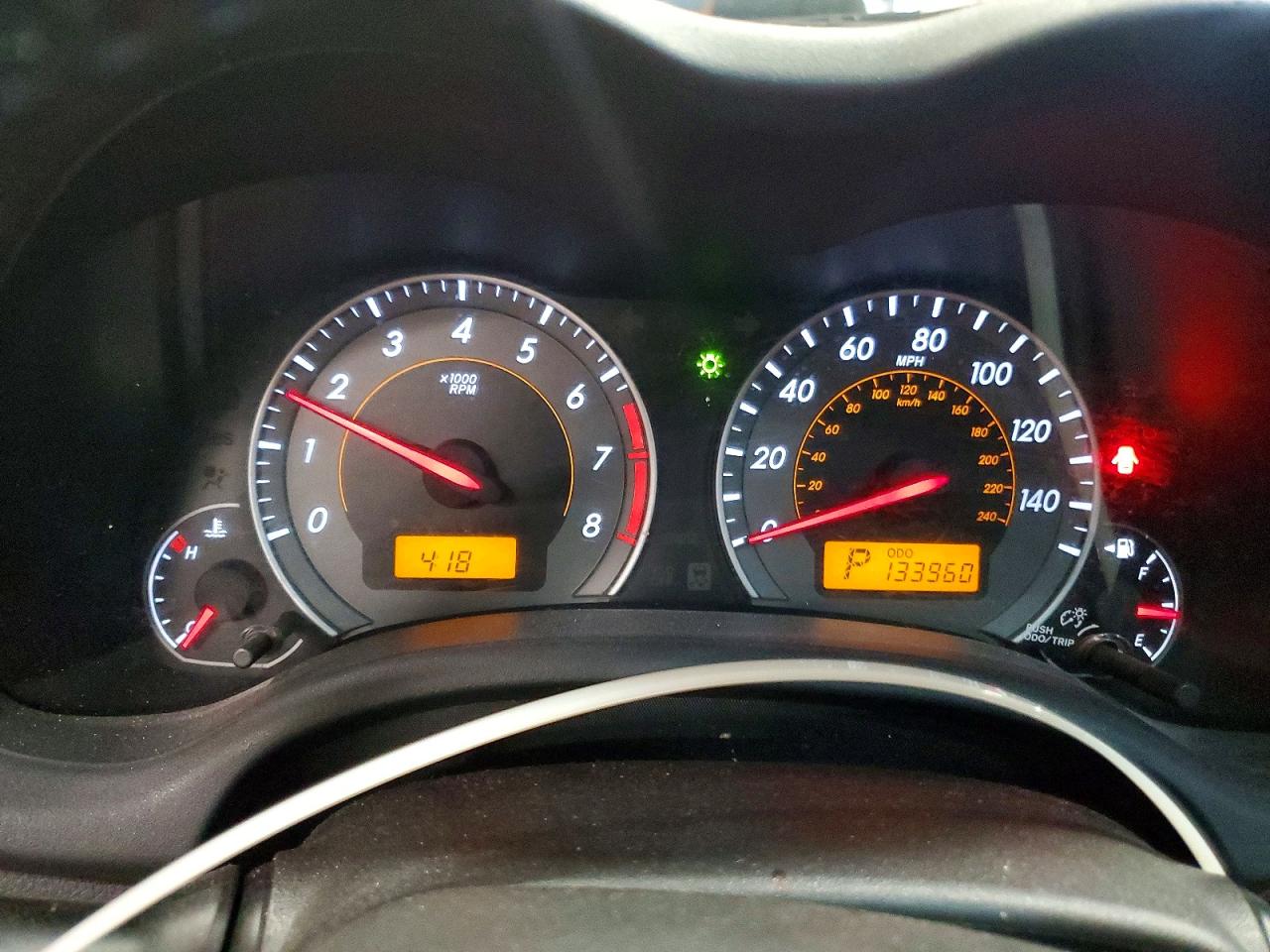 2010 Toyota Corolla S Red vin: 1NXBU4EE1AZ221671