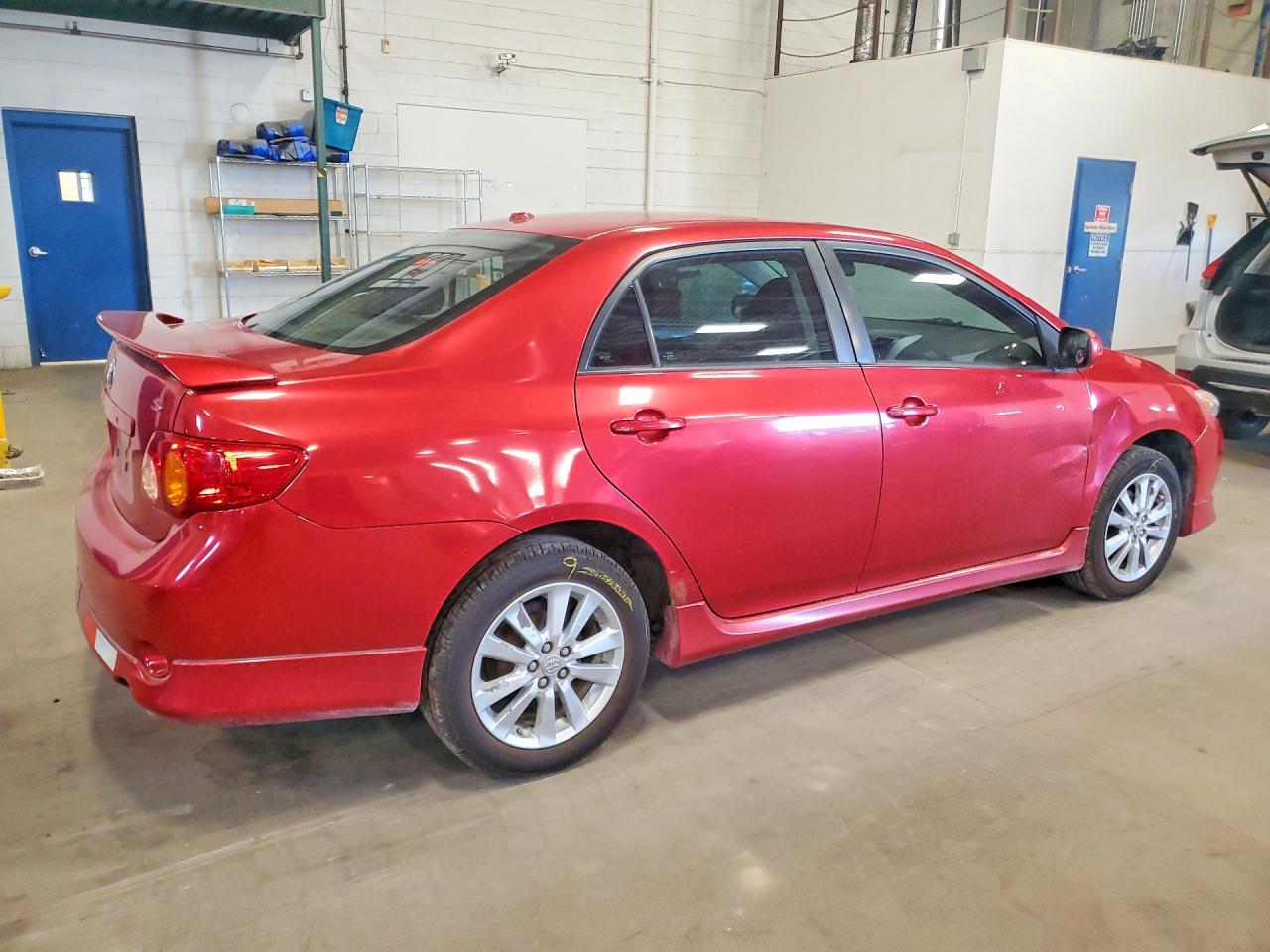2010 Toyota Corolla S Red vin: 1NXBU4EE1AZ221671