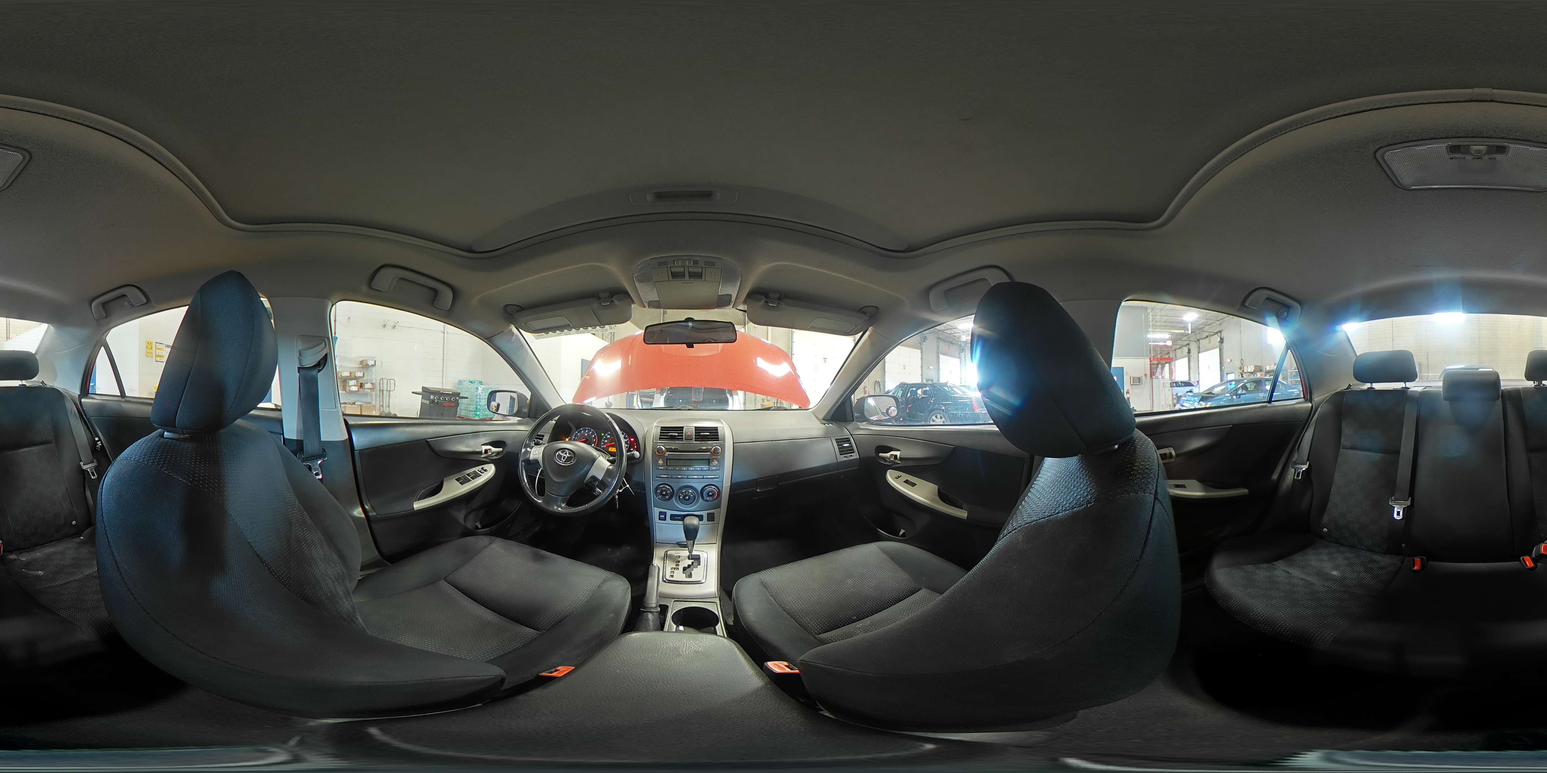 2010 Toyota Corolla S Red vin: 1NXBU4EE1AZ221671