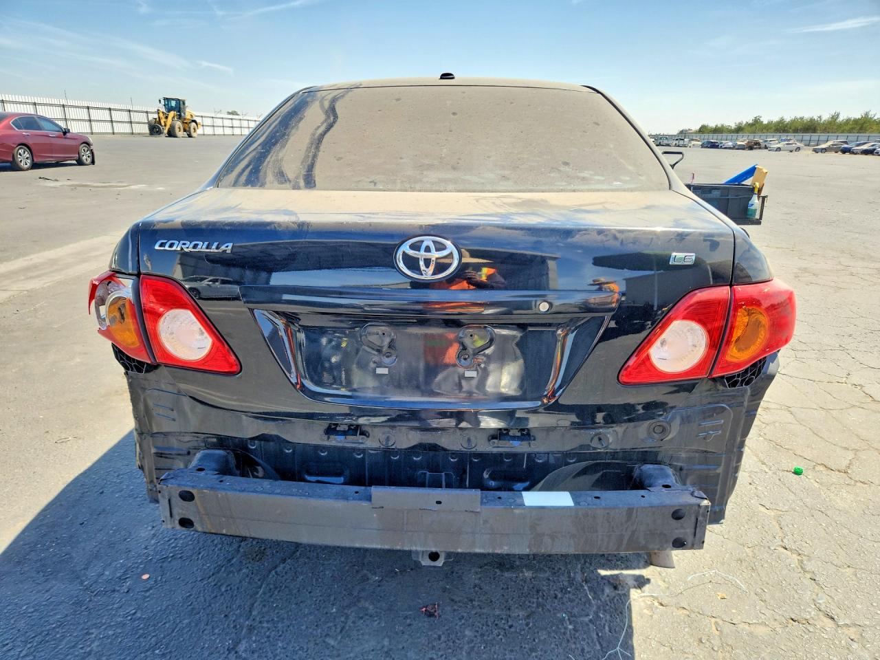 2010 Toyota Corolla Le Black vin: 1NXBU4EE1AZ223954