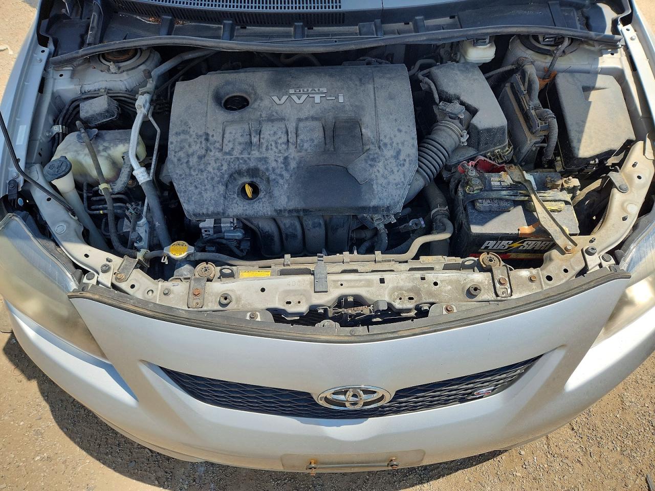 2010 Toyota Corolla S Silver vin: 1NXBU4EE1AZ241032