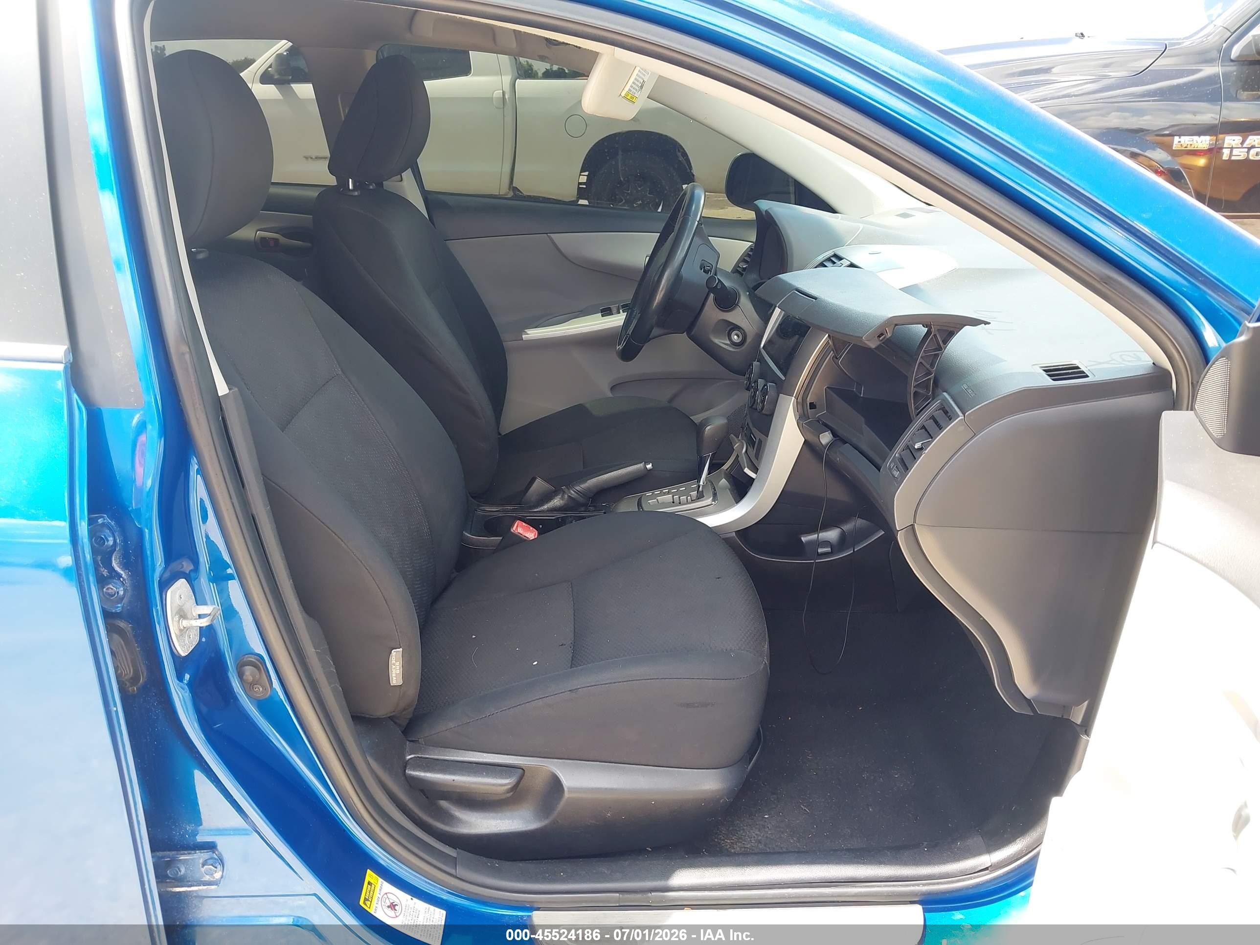 2010 Toyota Corolla S Blue vin: 1NXBU4EE1AZ263385