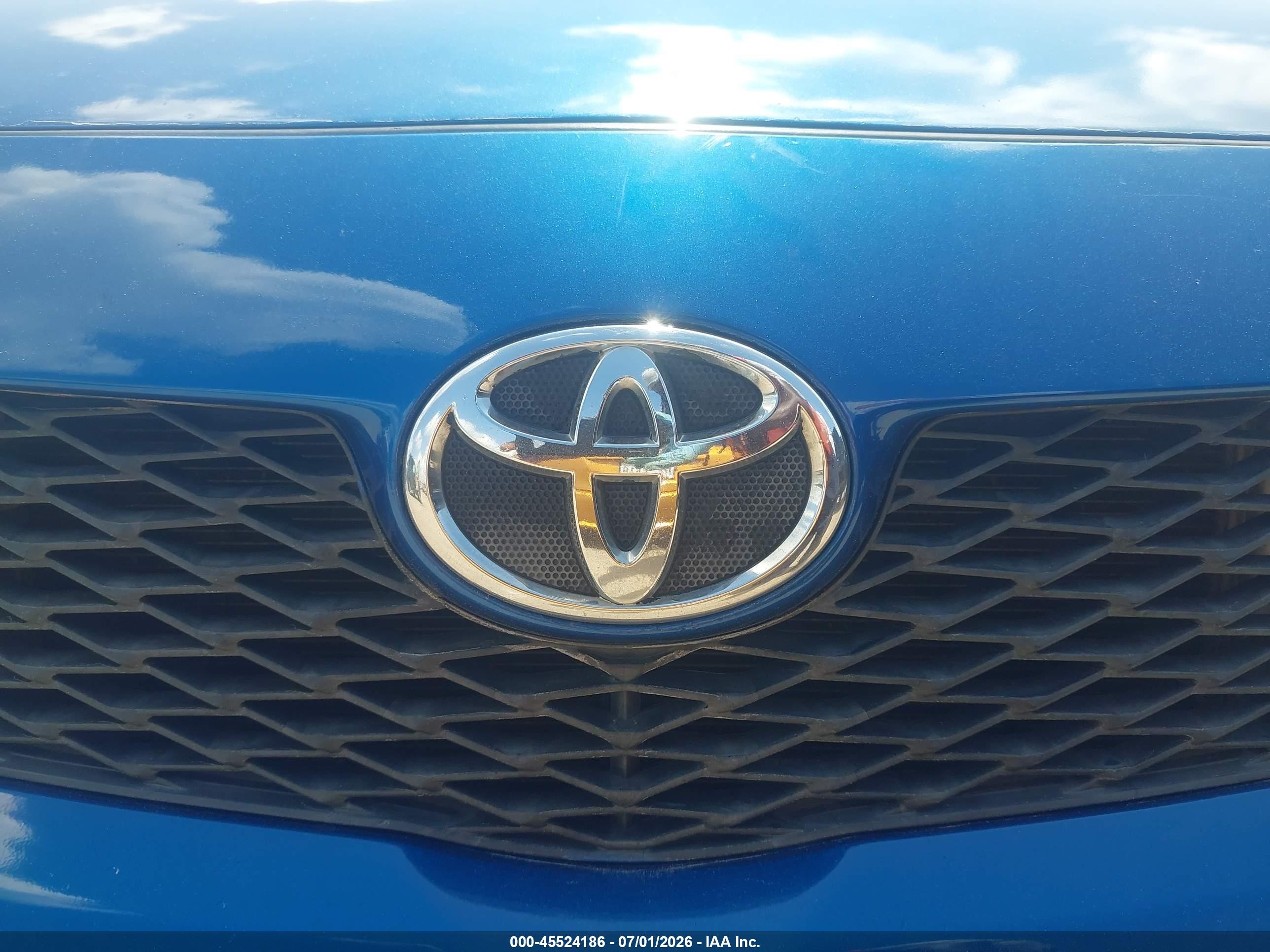 2010 Toyota Corolla S Blue vin: 1NXBU4EE1AZ263385