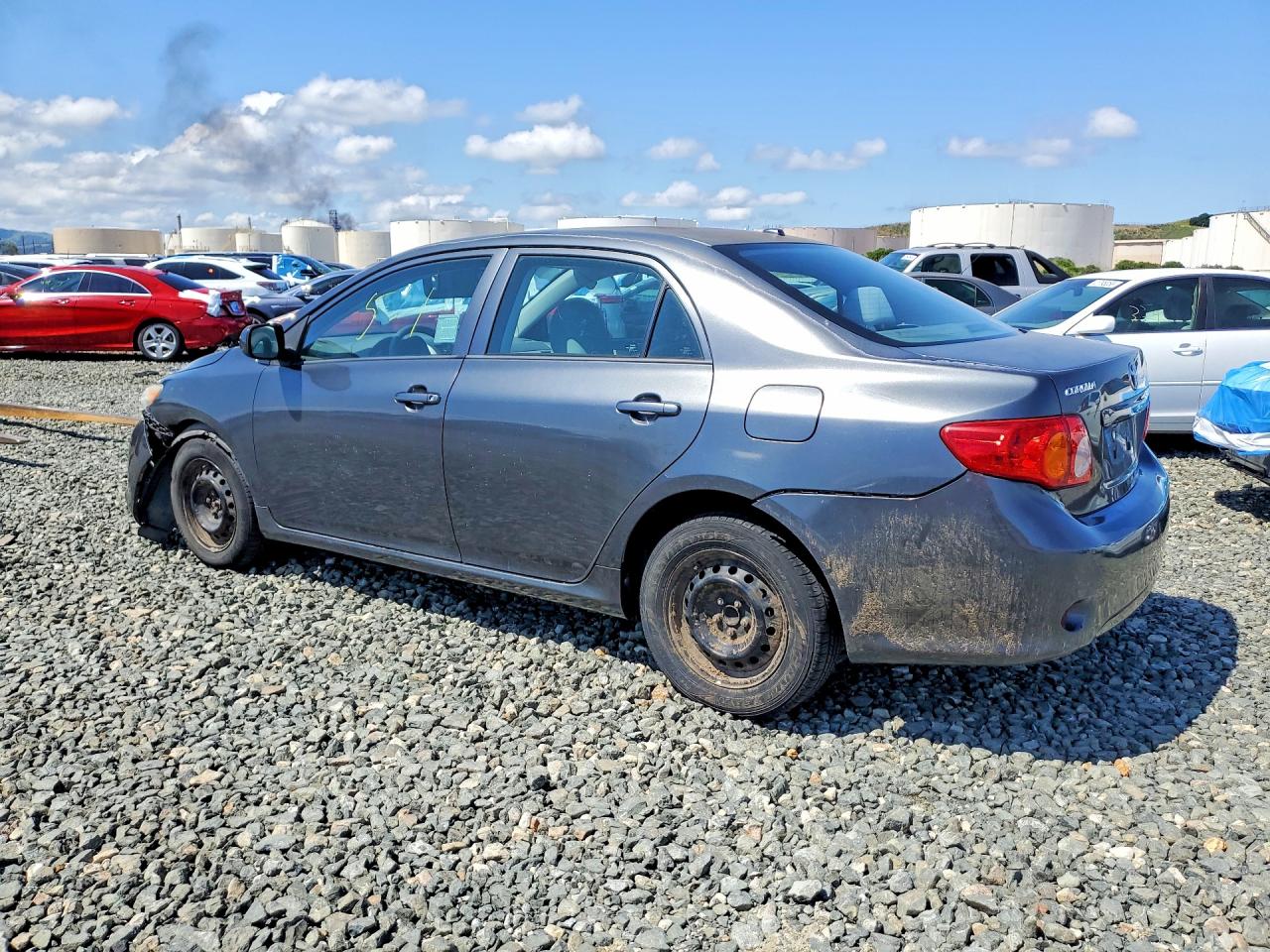 2010 Toyota Corolla Le Gray vin: 1NXBU4EE1AZ264651