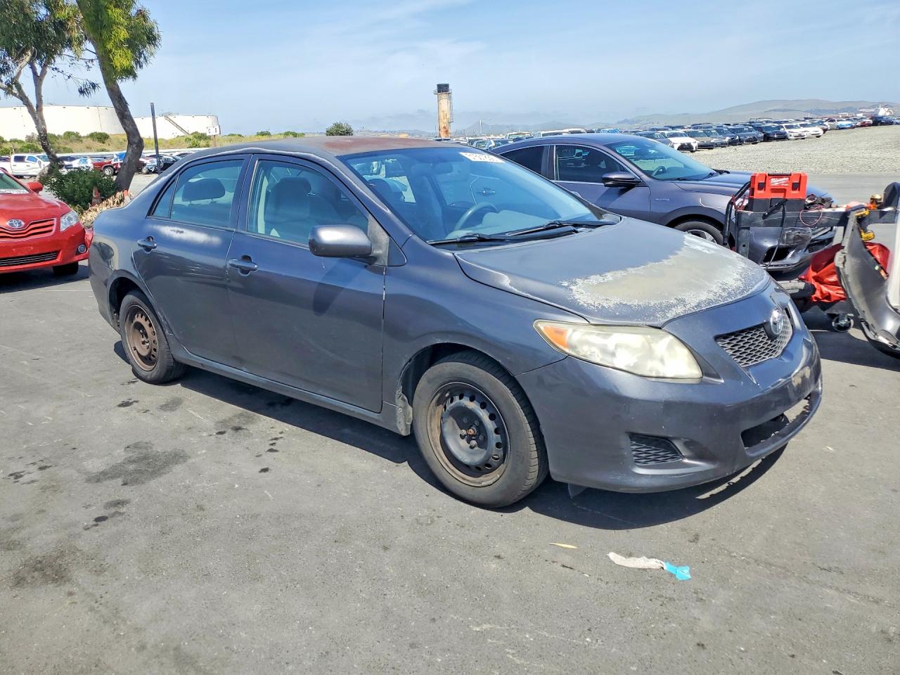 2010 Toyota Corolla Le Gray vin: 1NXBU4EE1AZ264651