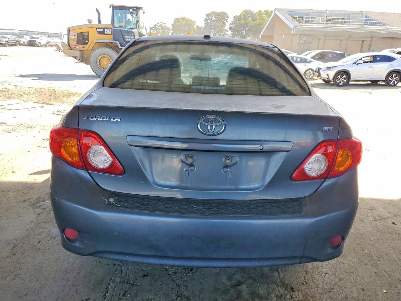 2010 Toyota Corolla Le Gray vin: 1NXBU4EE1AZ294359