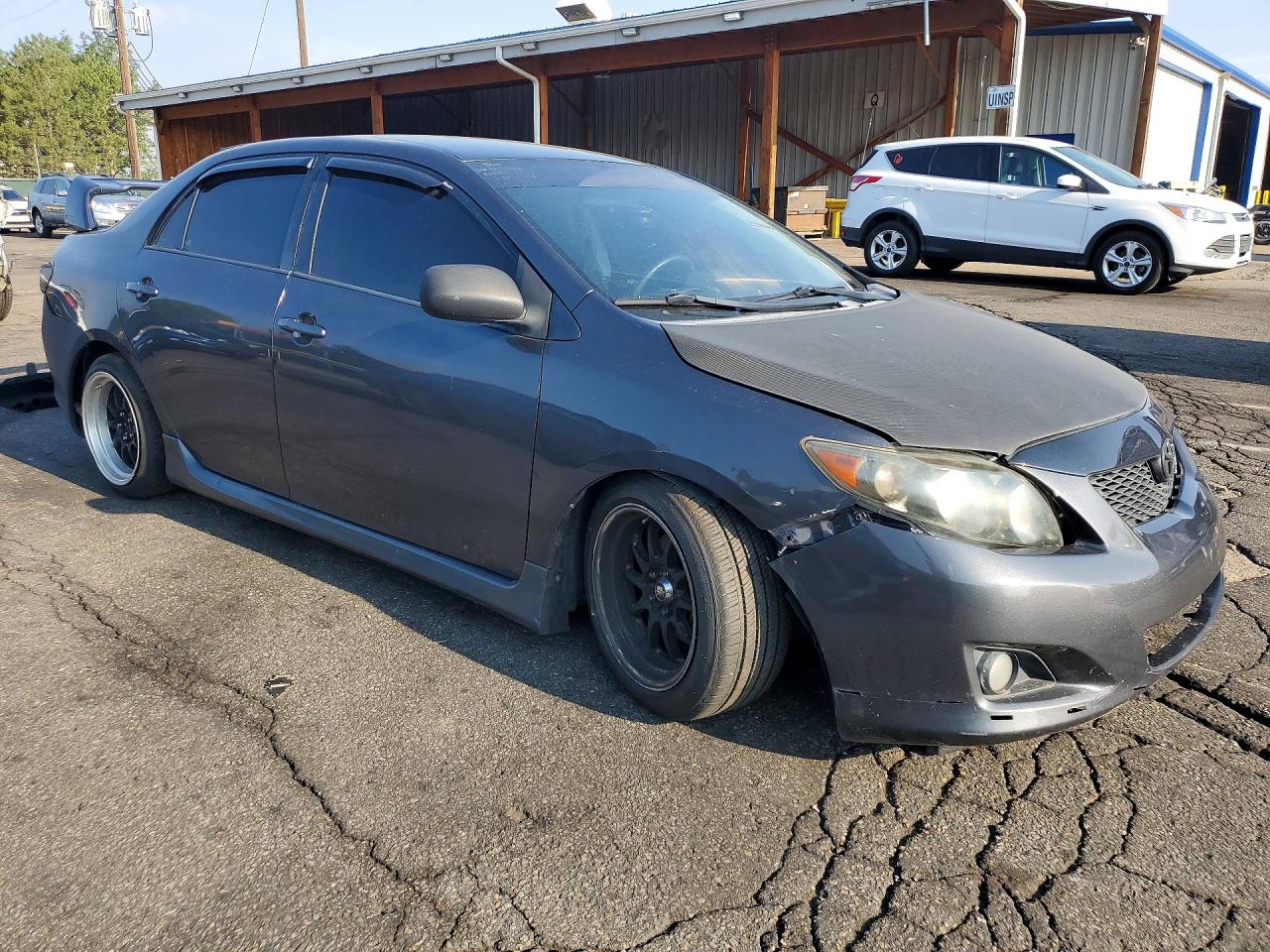 2010 Toyota Corolla S Gray vin: 1NXBU4EE1AZ311922