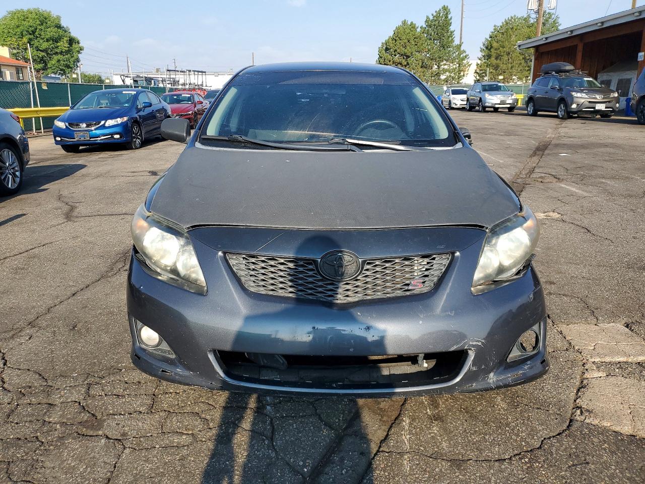 2010 Toyota Corolla S Gray vin: 1NXBU4EE1AZ311922