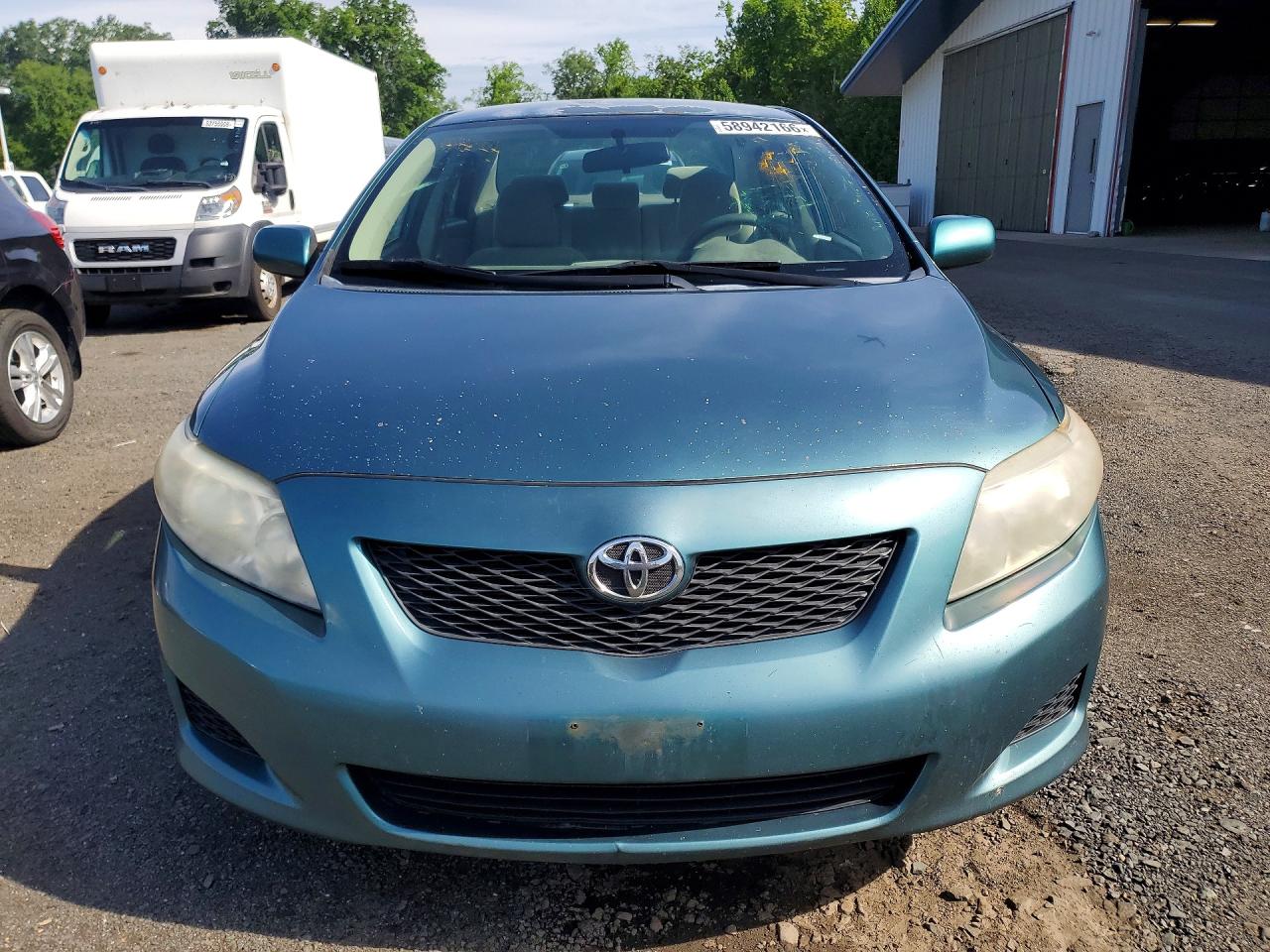 2010 Toyota Corolla Le Teal vin: 1NXBU4EE1AZ327862