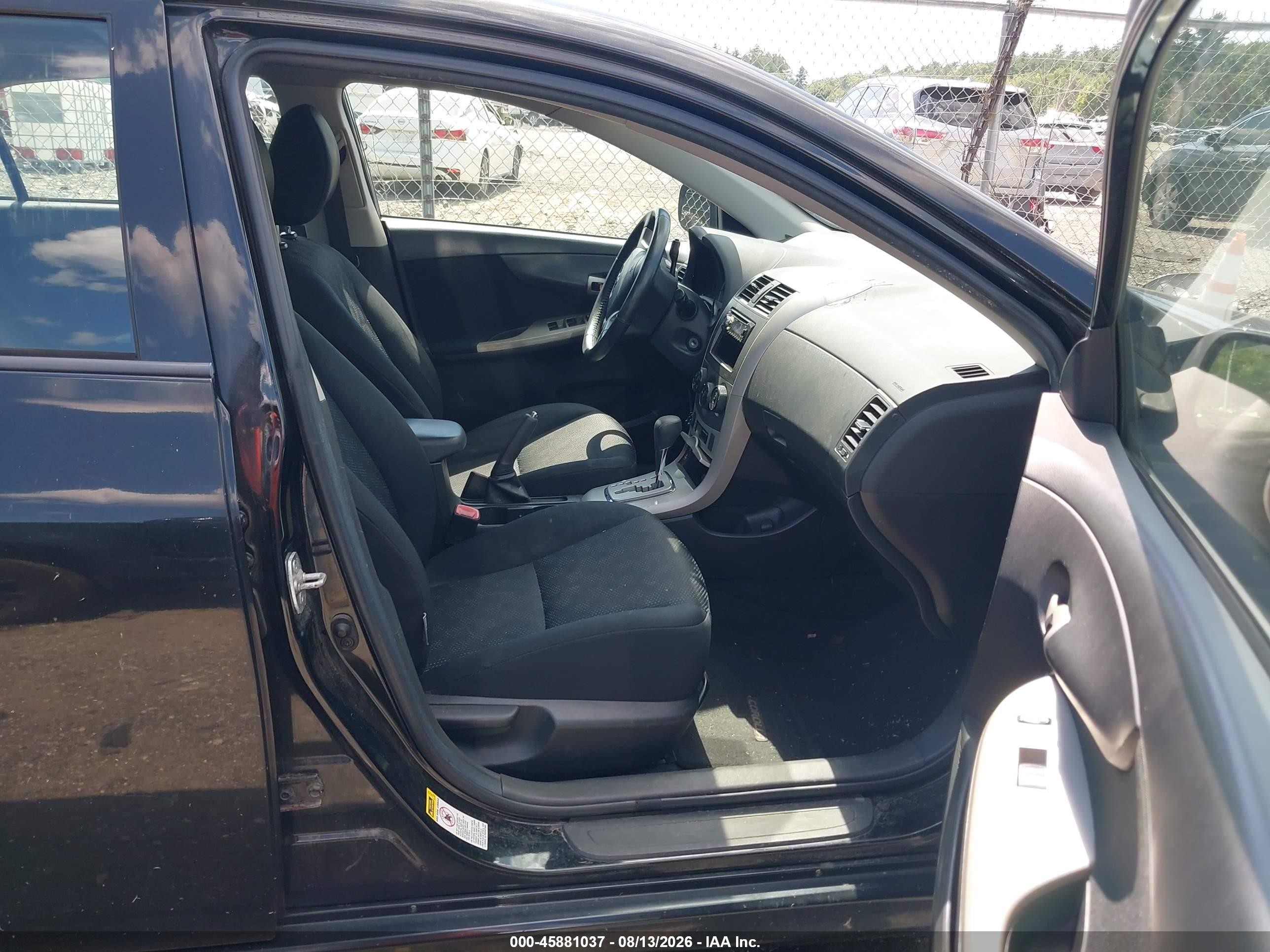 2010 Toyota Corolla S Black vin: 1NXBU4EE1AZ330115