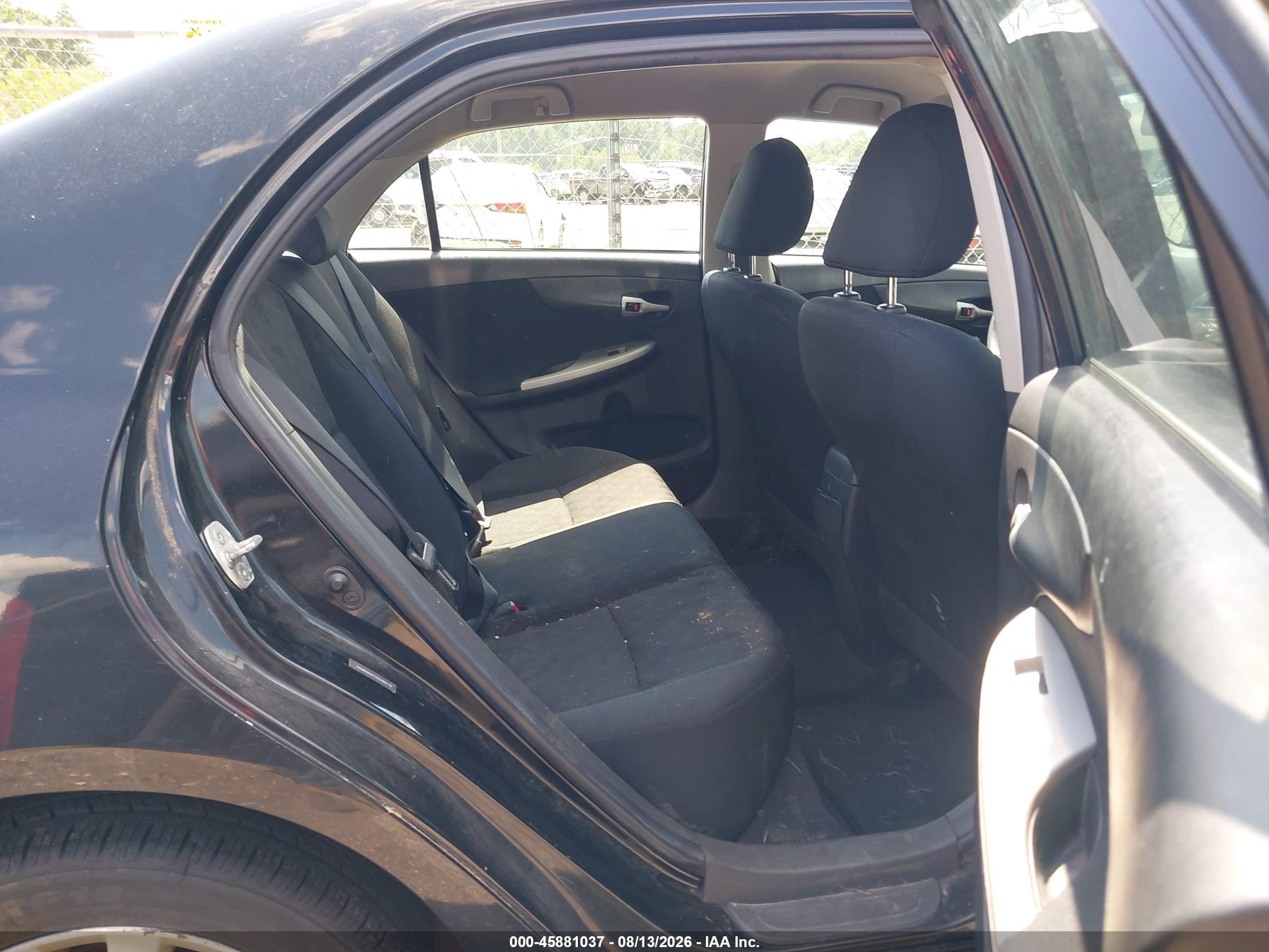 2010 Toyota Corolla S Black vin: 1NXBU4EE1AZ330115
