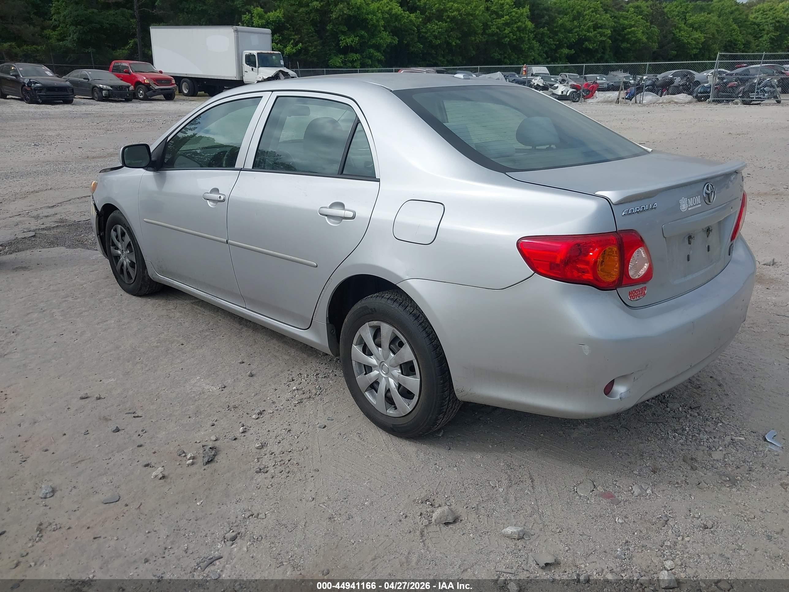 2010 Toyota Corolla Le Gray vin: 1NXBU4EE1AZ344757