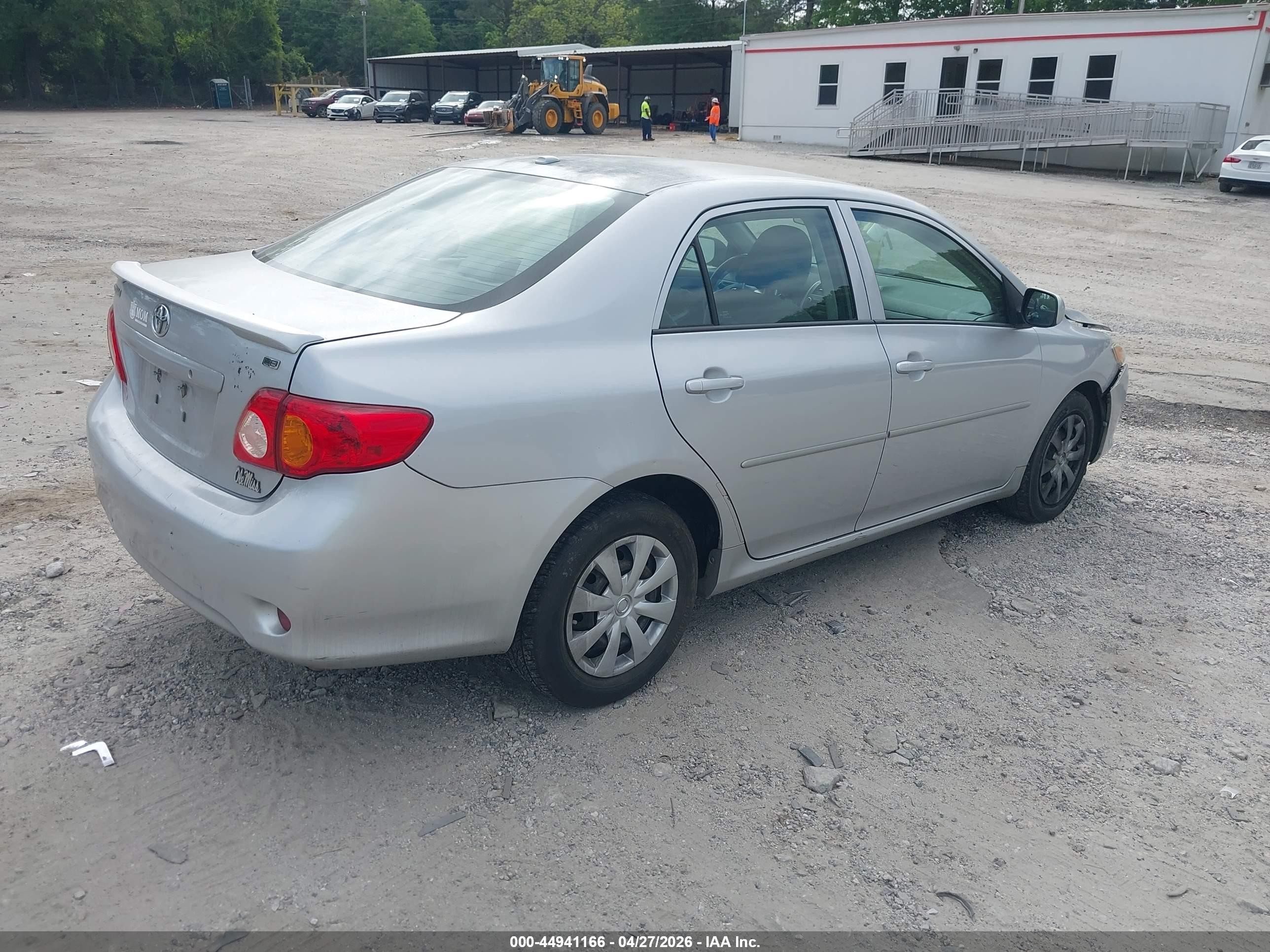2010 Toyota Corolla Le Gray vin: 1NXBU4EE1AZ344757